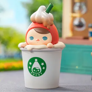 #43 POPMART PUCKY Rabbit Cafe (#3 Poko Latte) 1pc New