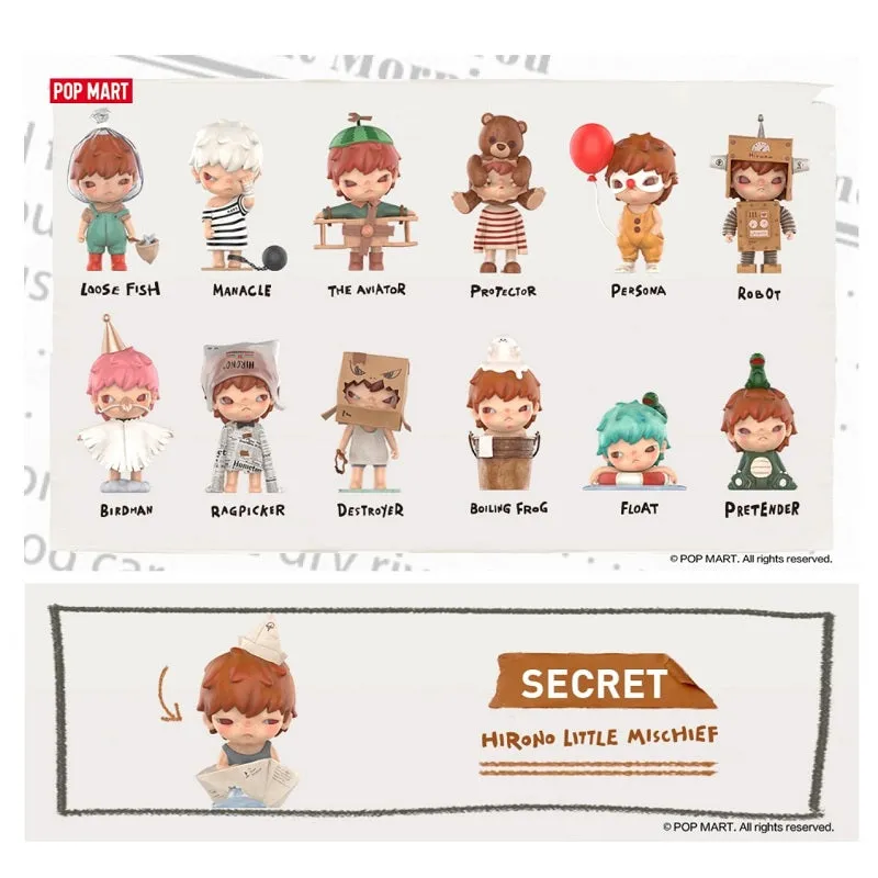 #8 POPMART HIRONO Little Mischief Series (#6 Robot) 1pc NEW