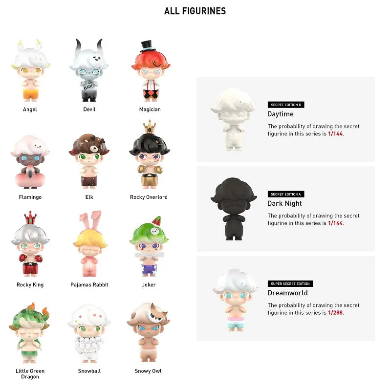 #9 POPMART DIMOO Retro (#6 Devil) 1pc New