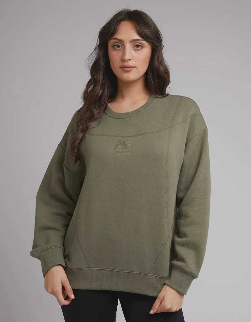 A.A.E ACTIVE - Tonal crew - Khaki! 6-10
