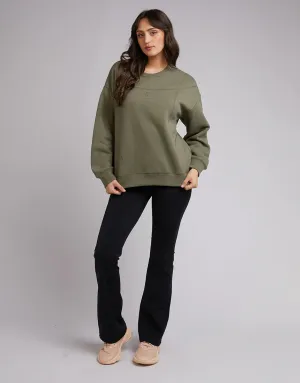 A.A.E ACTIVE - Tonal crew - Khaki! 6-10