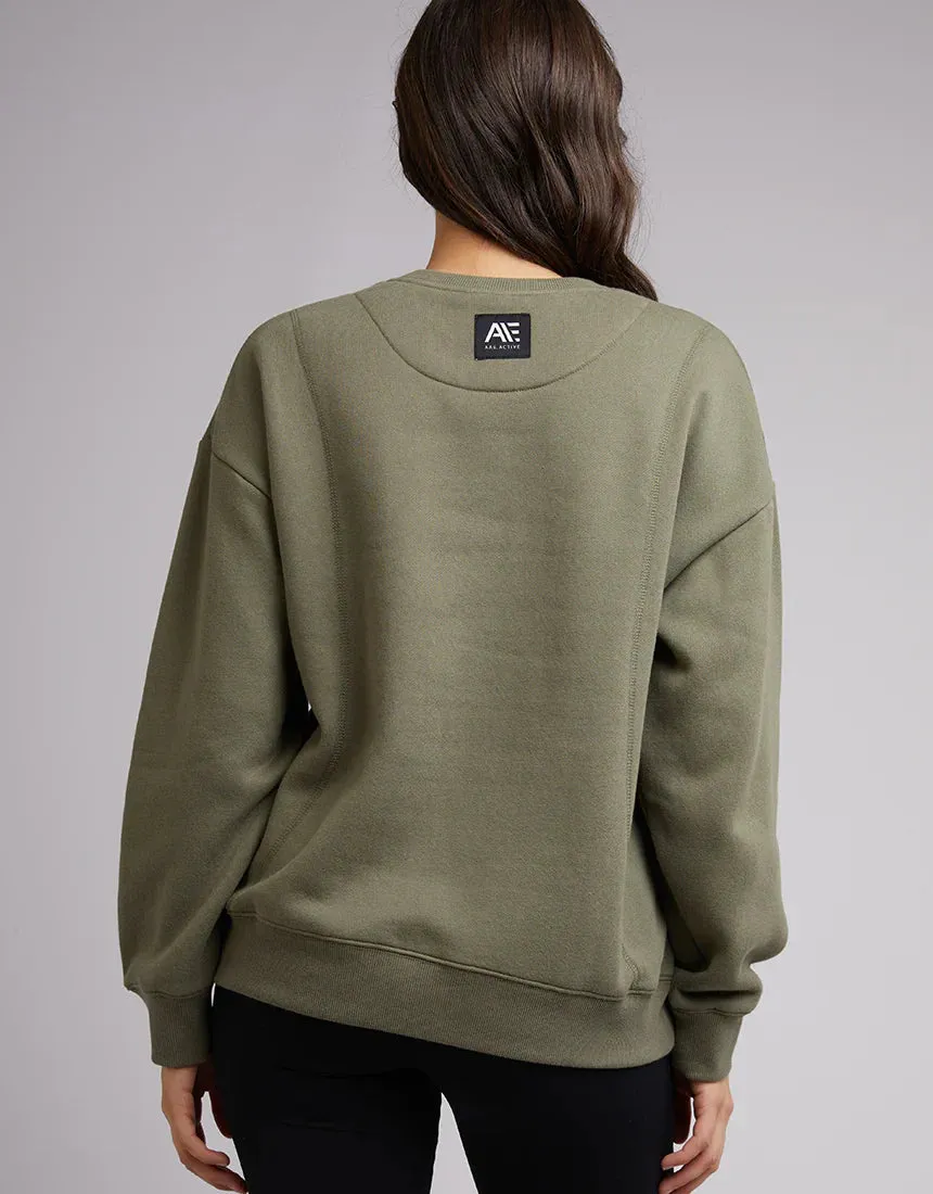 A.A.E ACTIVE - Tonal crew - Khaki! 6-10