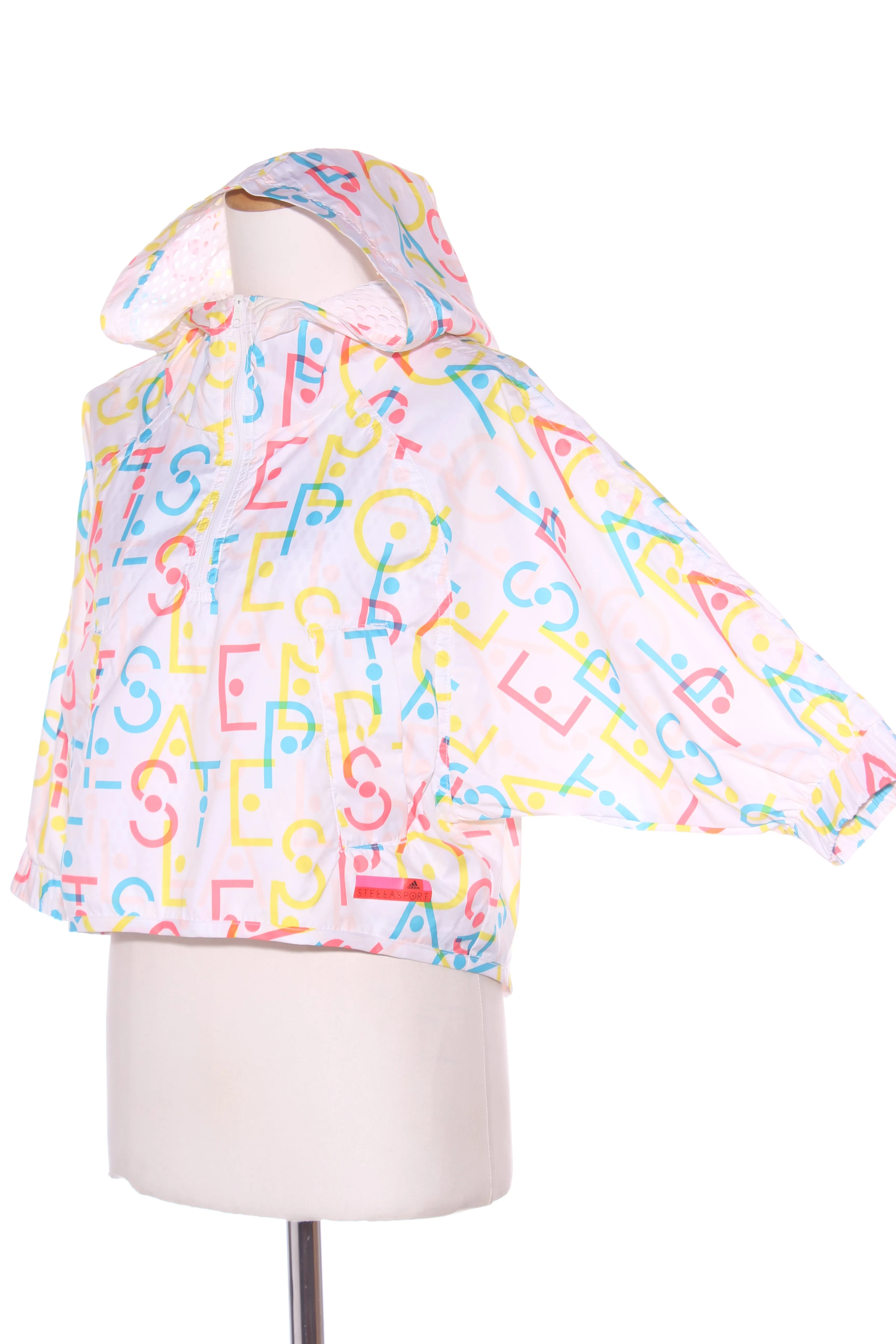 ADIDAS X Stellasport - Hooded colourful windbreaker! 10