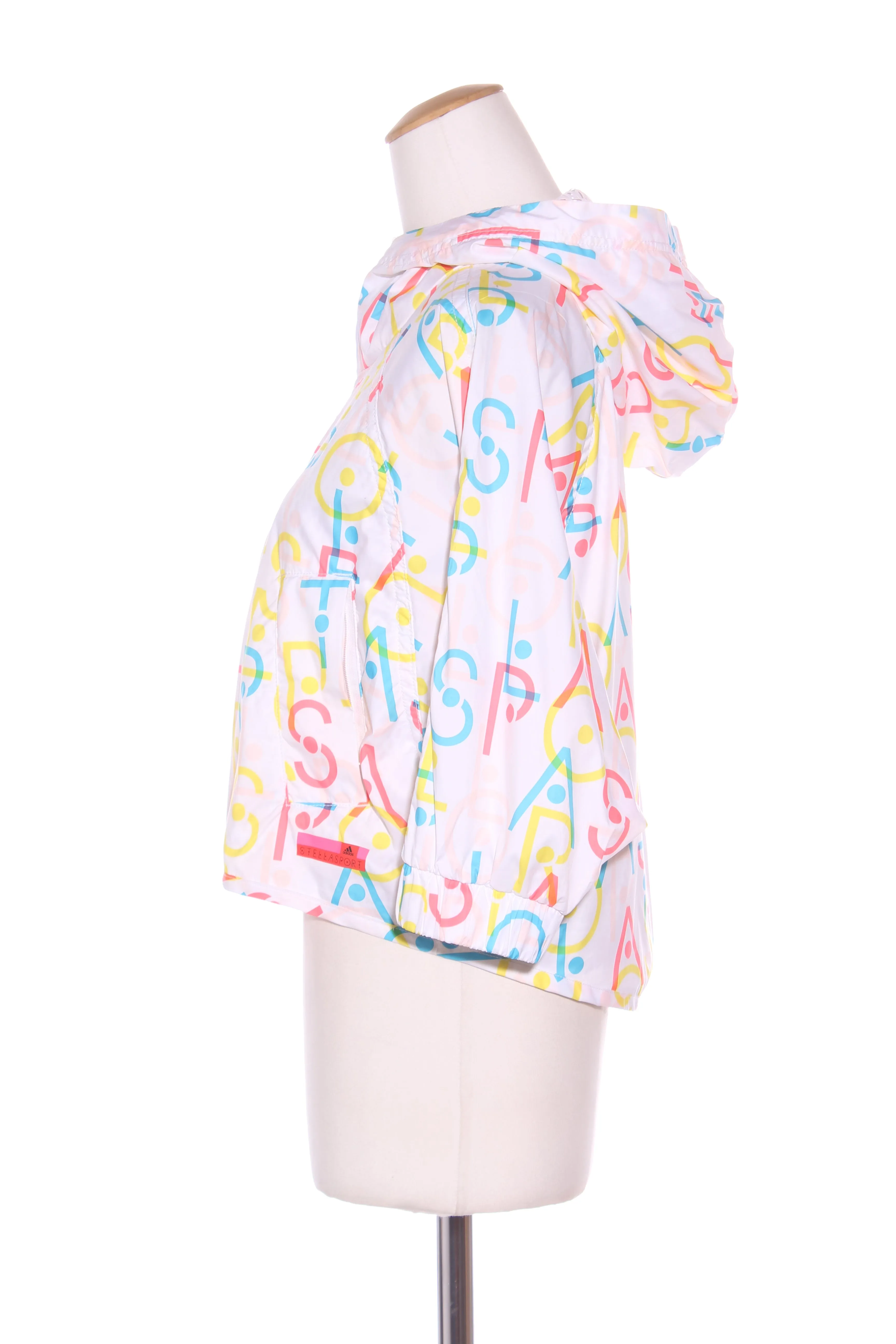ADIDAS X Stellasport - Hooded colourful windbreaker! 10
