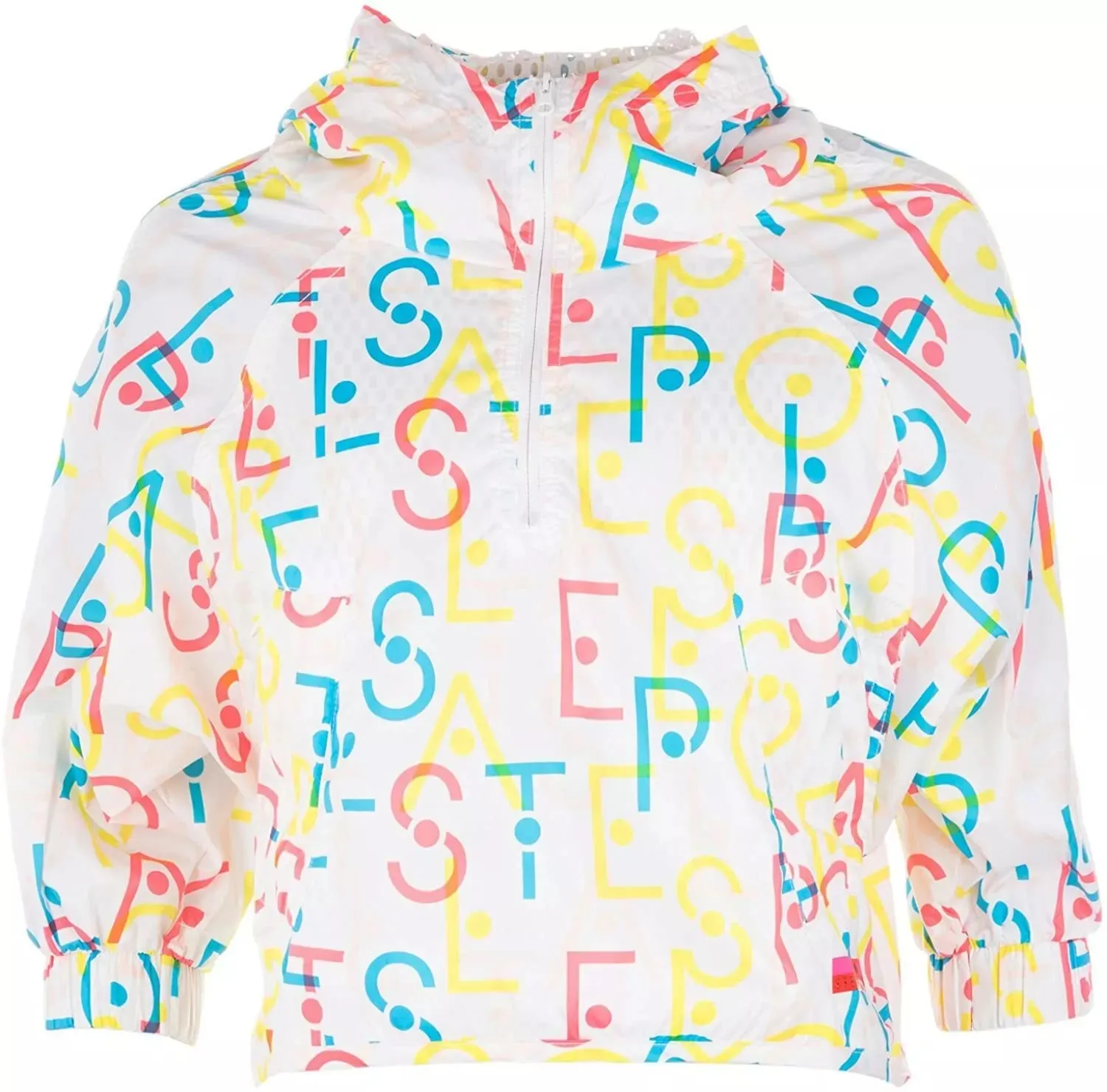 ADIDAS X Stellasport - Hooded colourful windbreaker! 10