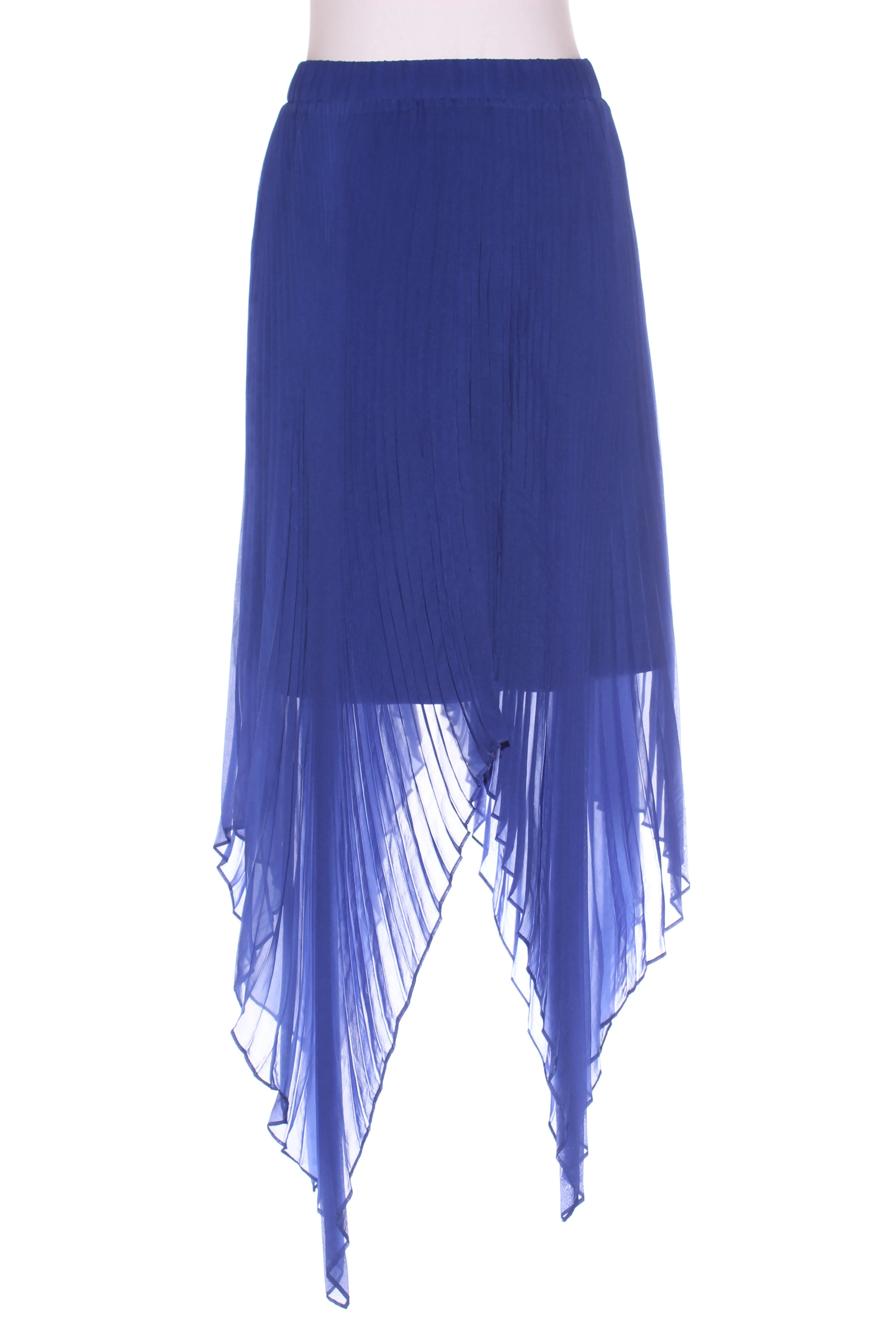 AMAYA - Ashton pleat skirt - Cobalt! 8
