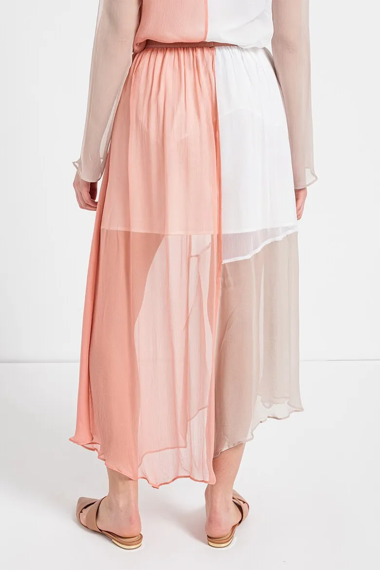 ARMANI EXCHANGE (LN) Colour block sheer skirt! 14