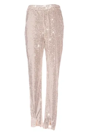 ASOS - Golden sequin lined pant! 10-12