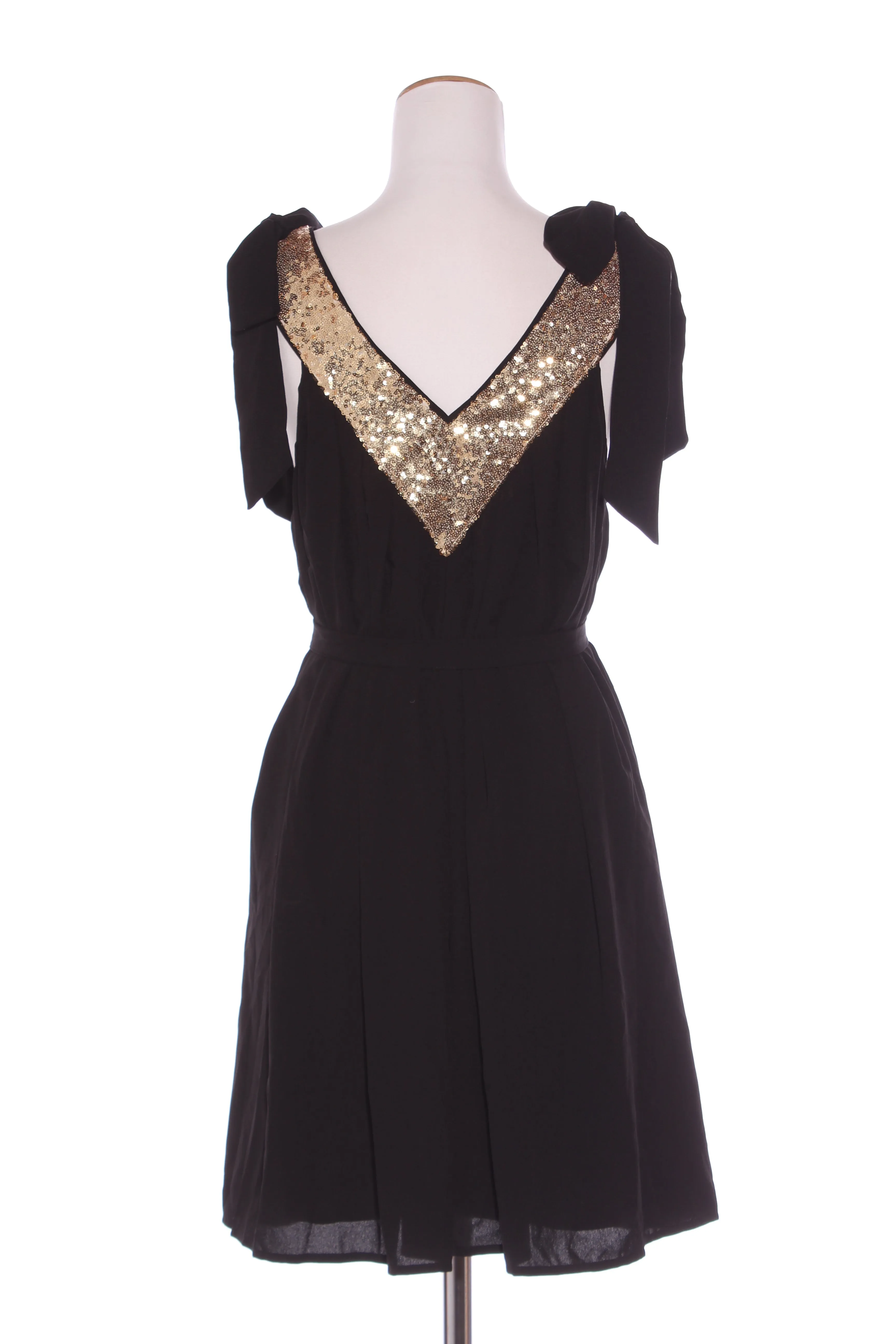 AUGUSTINE (BN) "Tatum" gold sequin detail dress! 12