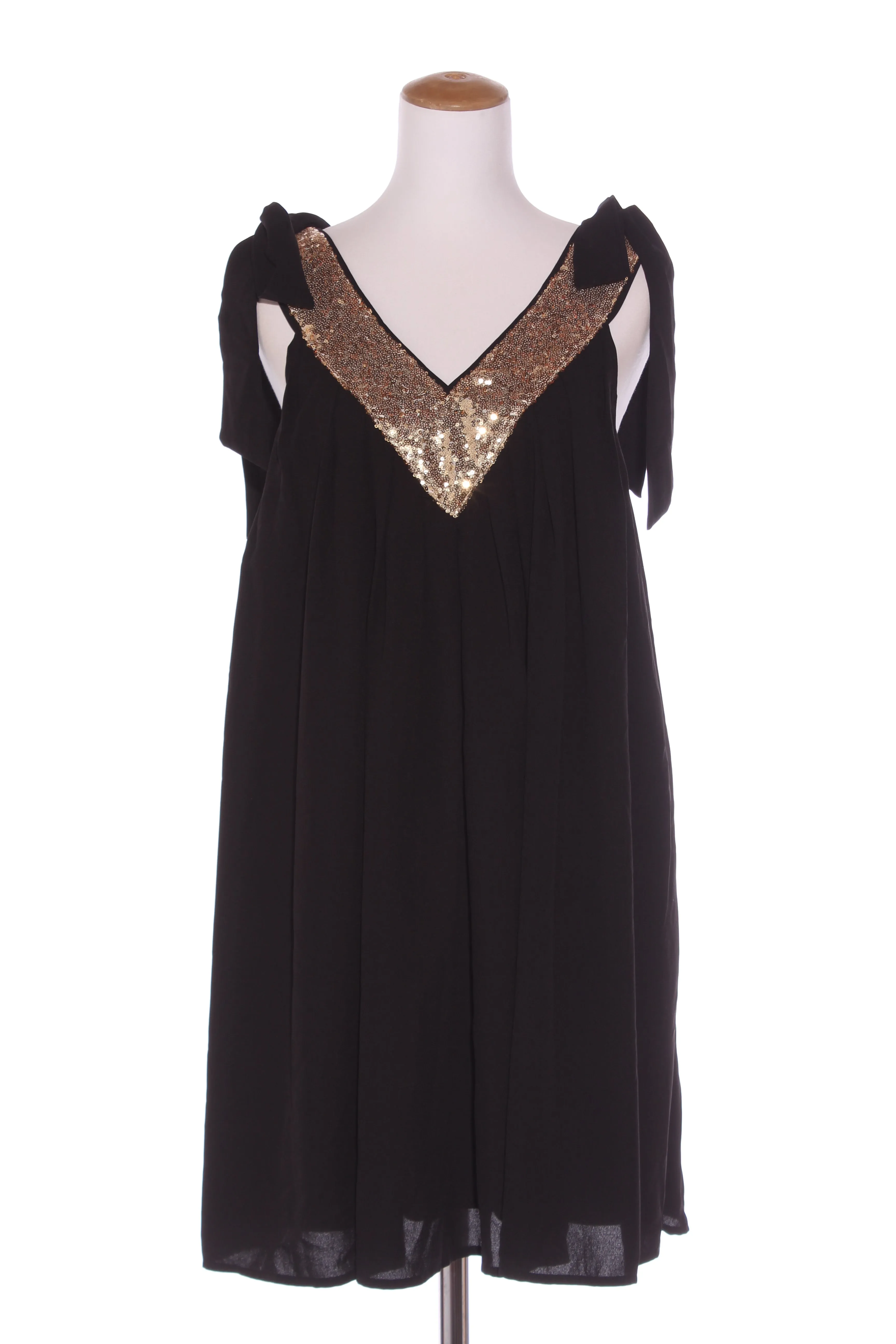 AUGUSTINE (BN) "Tatum" gold sequin detail dress! 12