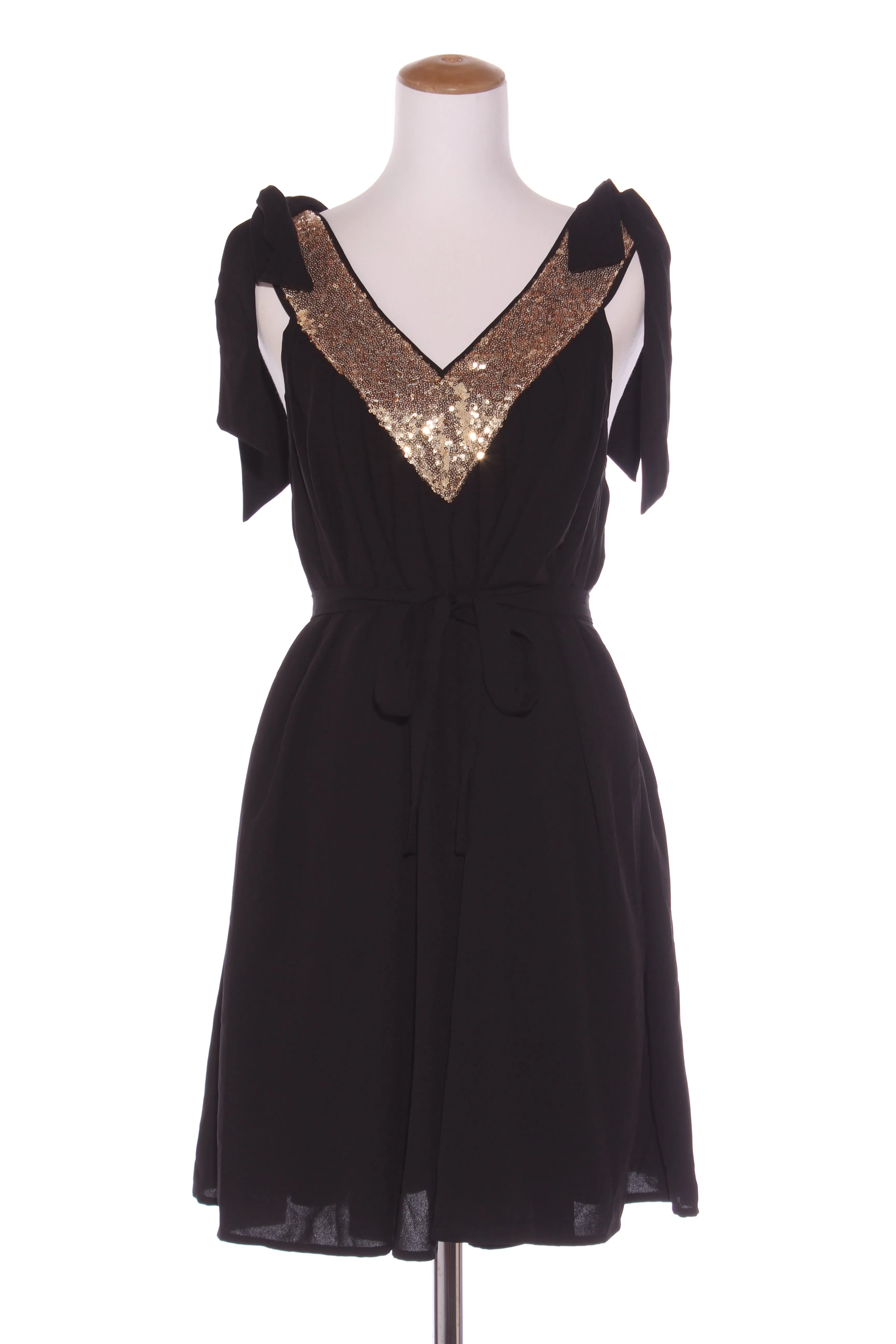 AUGUSTINE (BN) "Tatum" gold sequin detail dress! 12