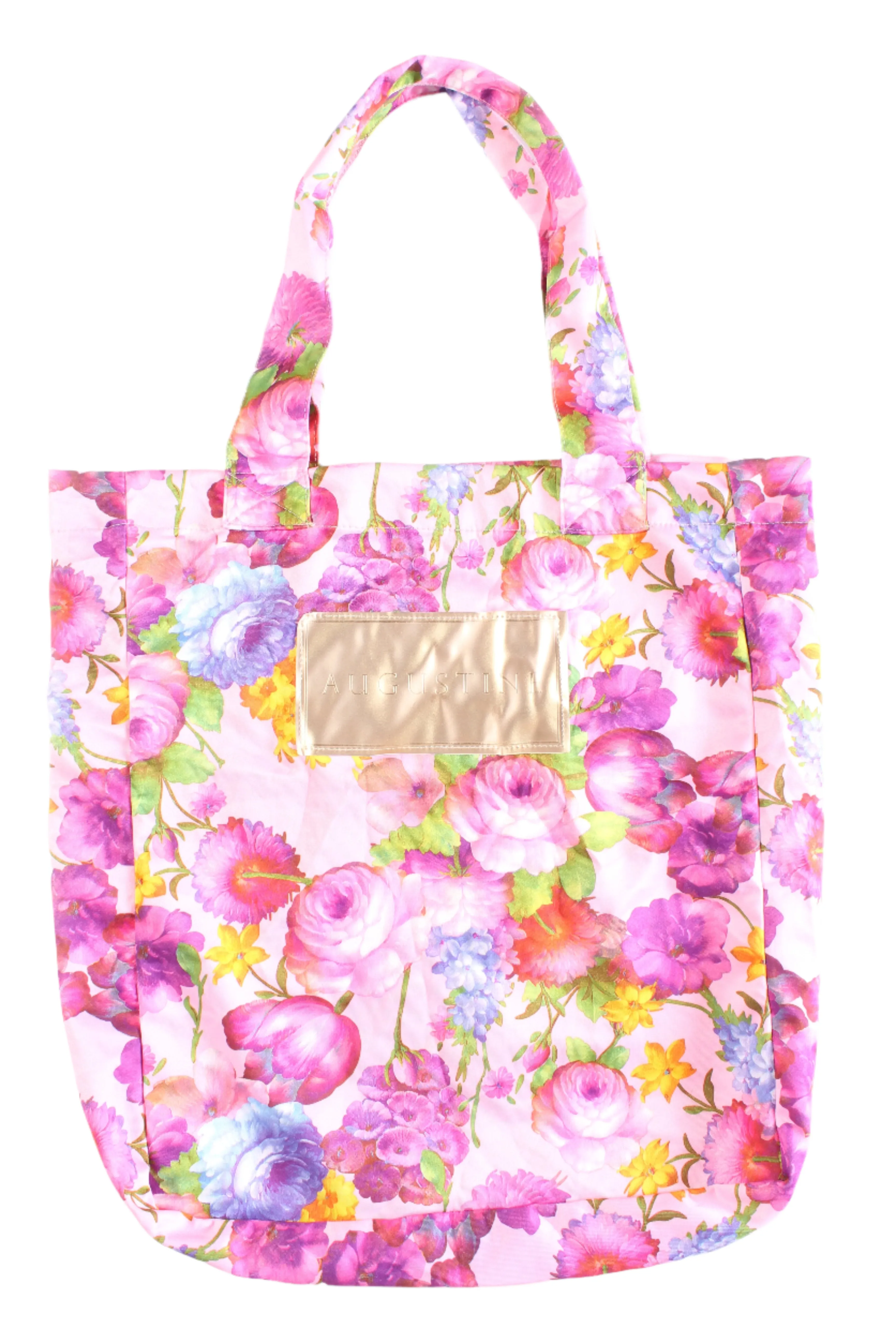 AUGUSTINE - Pink floral tote bag!