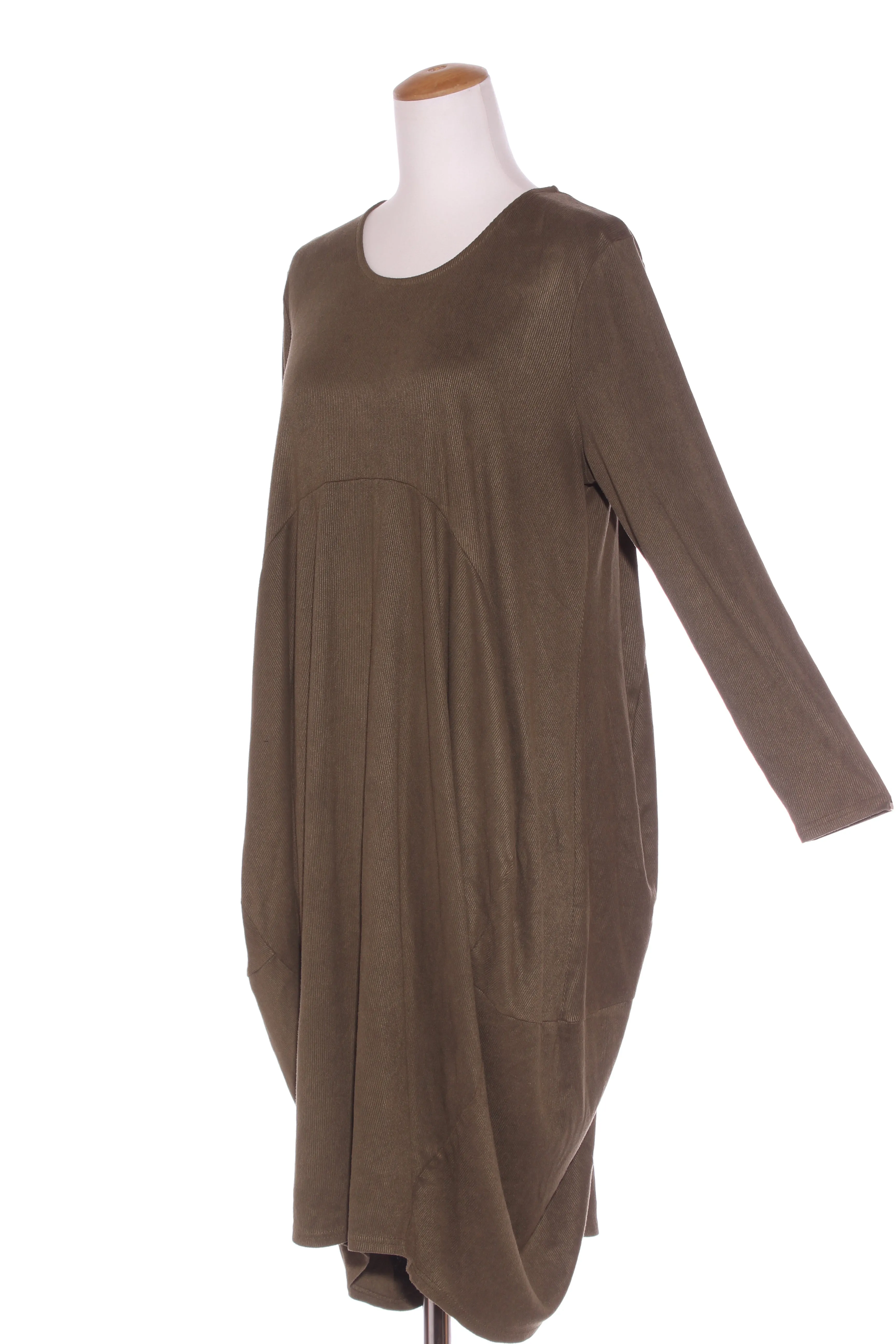 BLACKSTONE - Fine corduroy khaki dress! 18