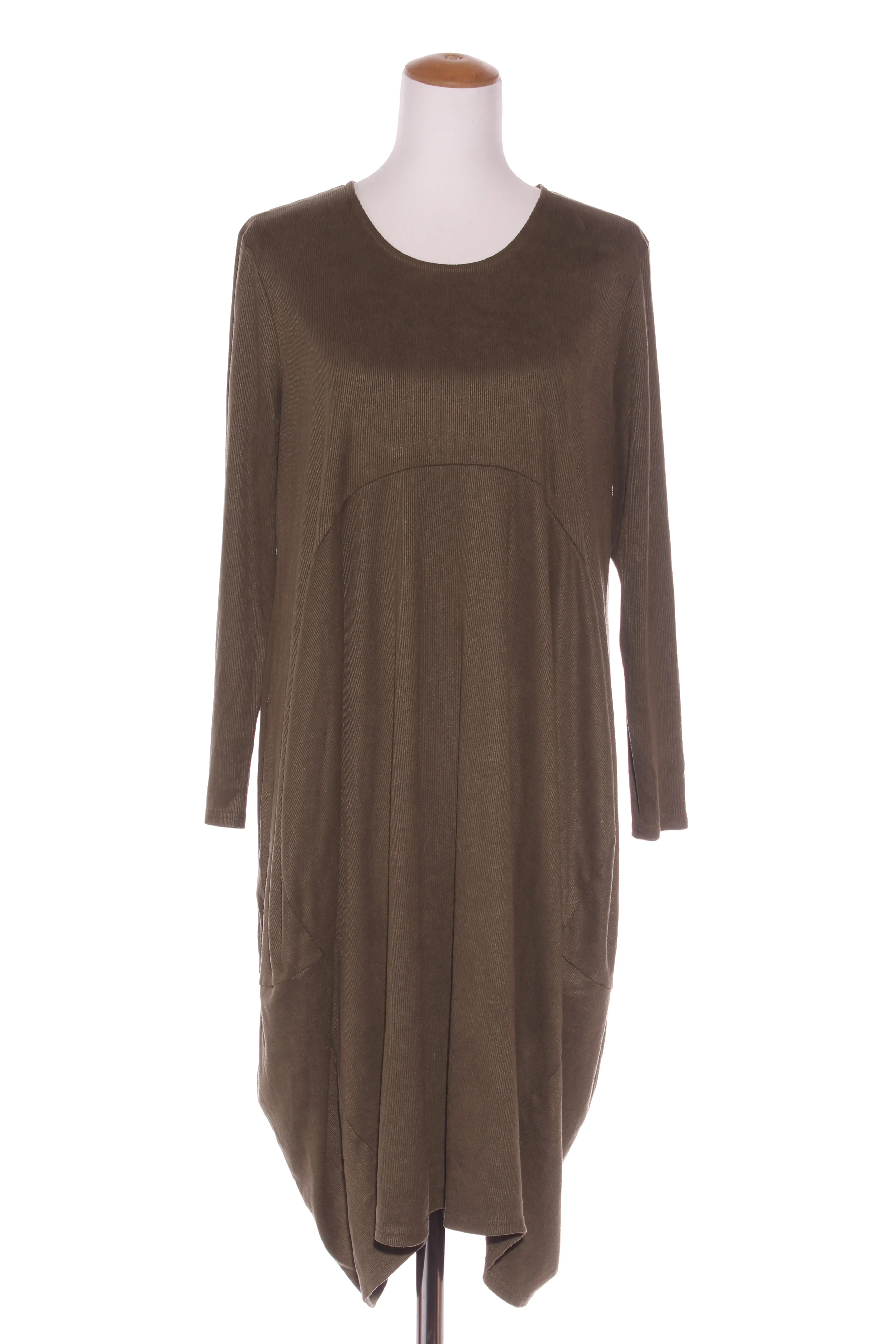 BLACKSTONE - Fine corduroy khaki dress! 18