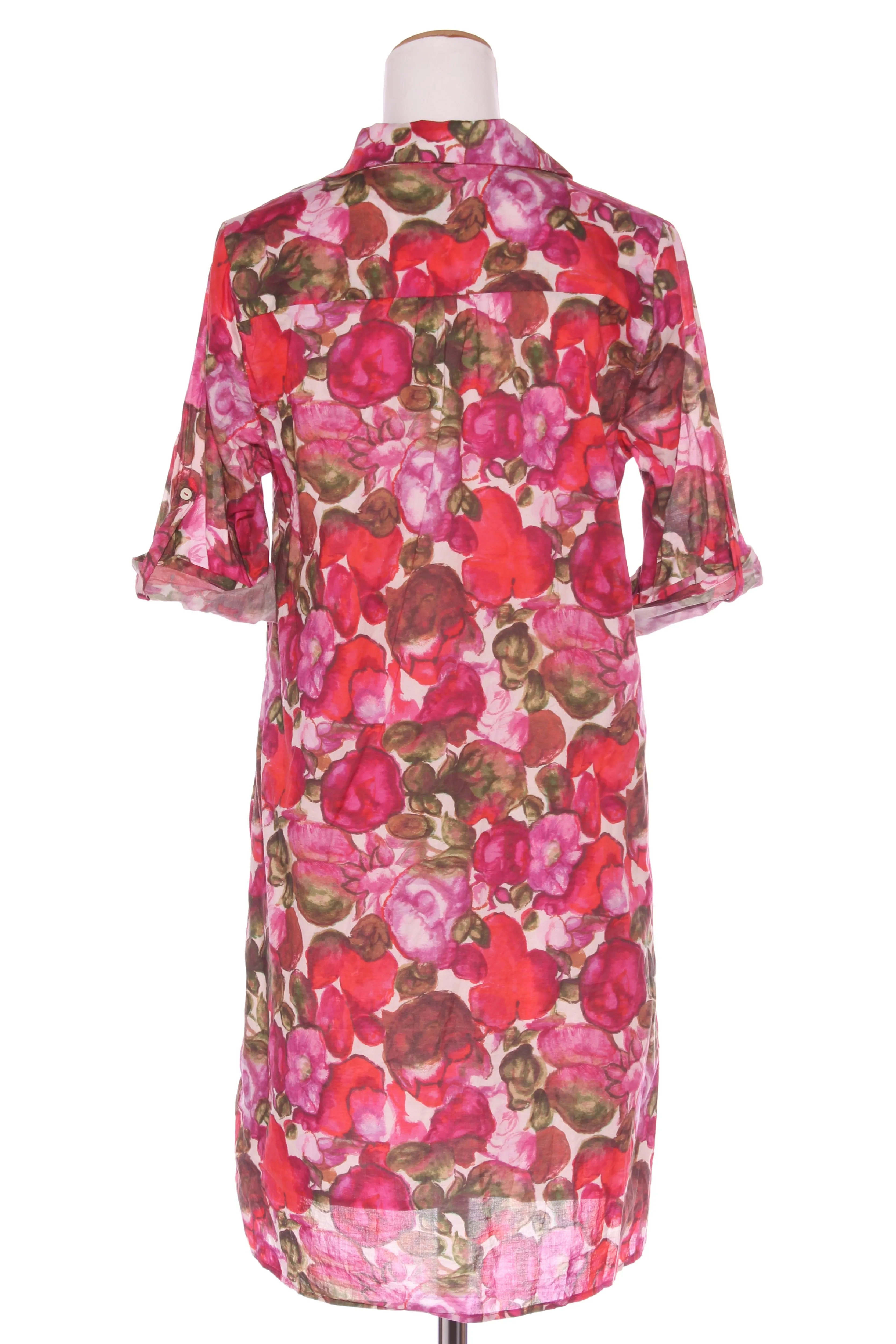 BLUE ILLUSION - Organic cotton shirt dress/duster! 12