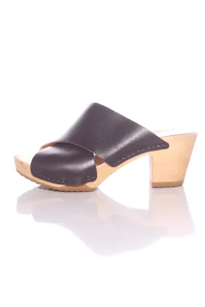 BOSABO - Leather   wood heels! 41