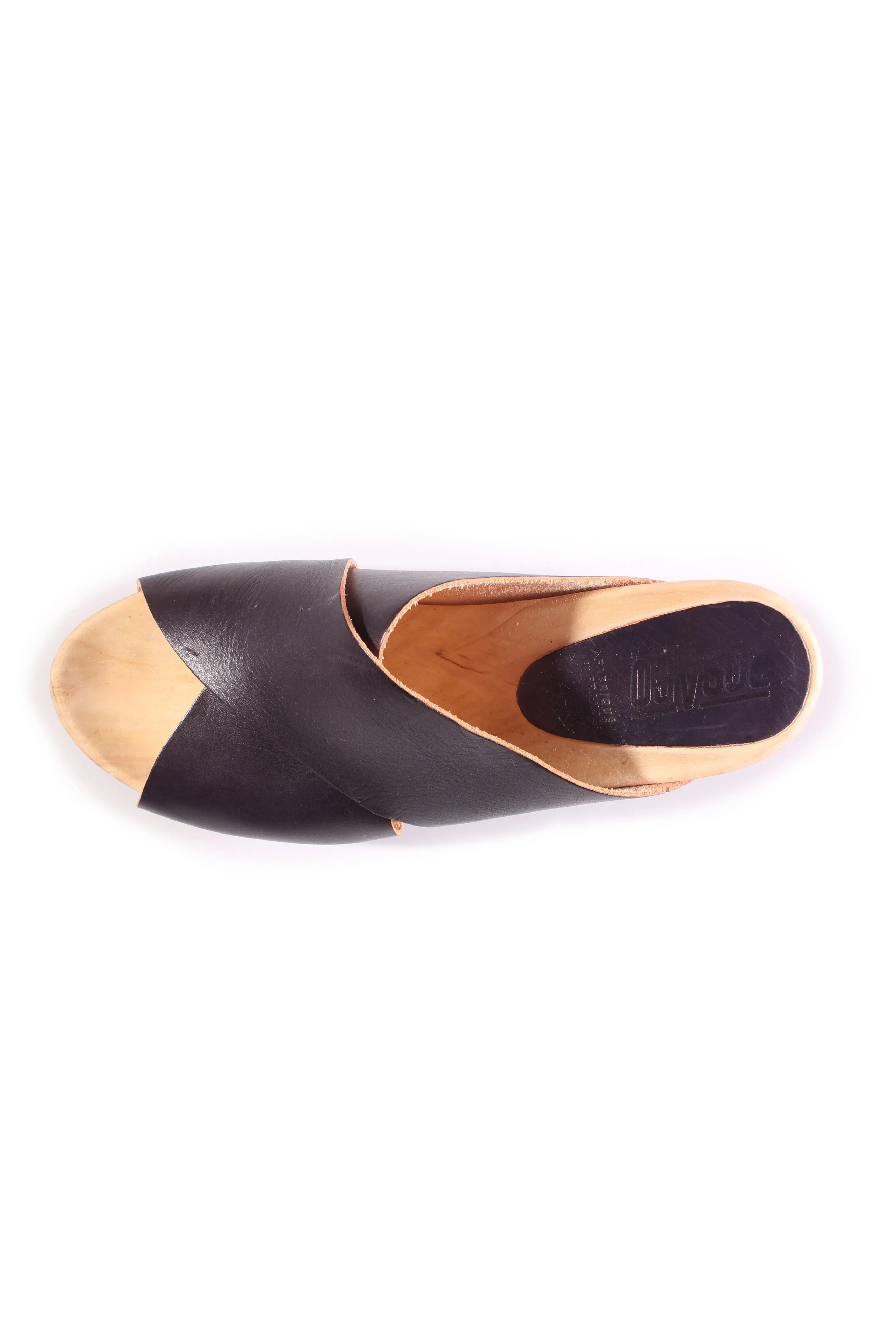 BOSABO - Leather   wood heels! 41