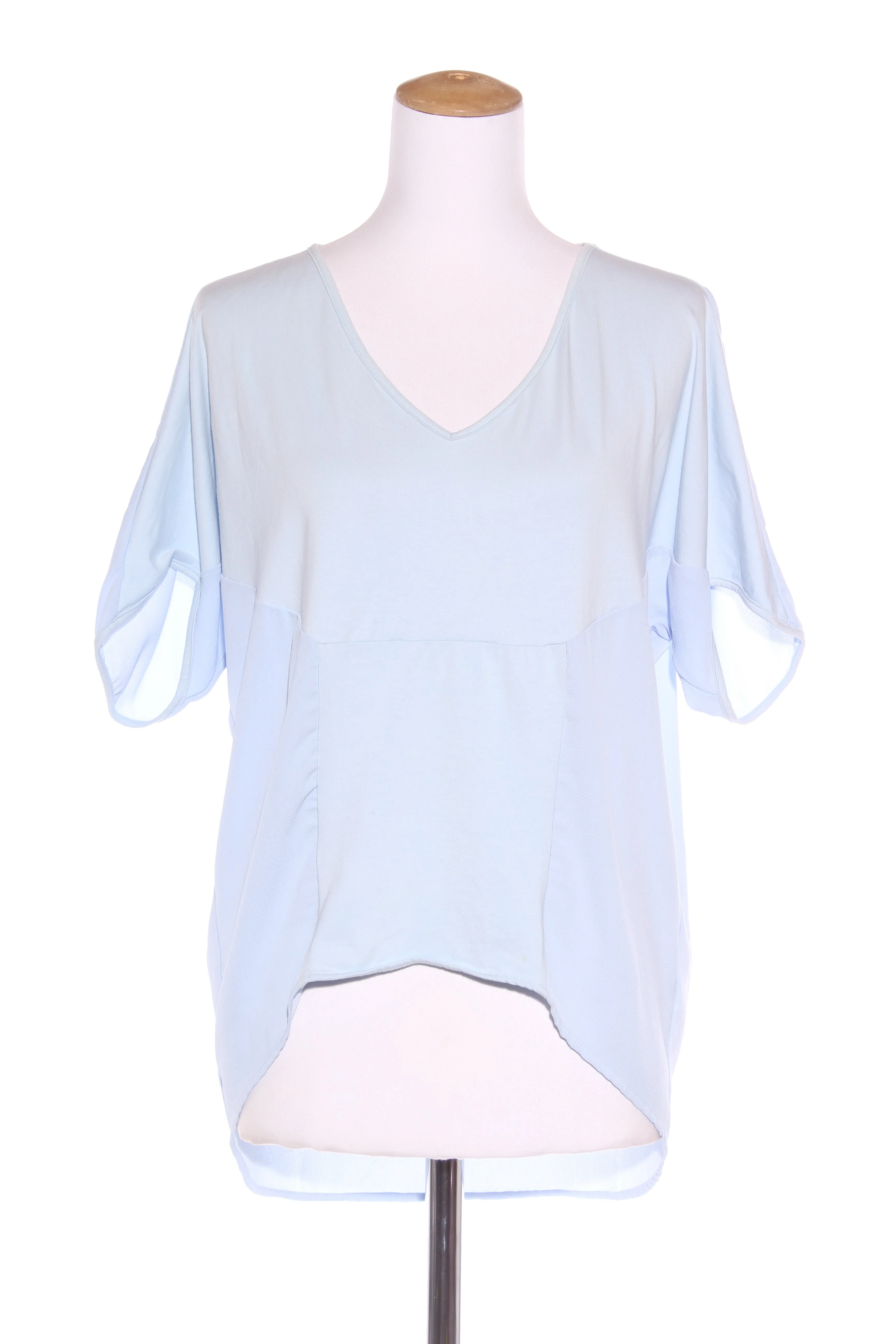 CHARLO - Baby blue panel top! 6-10
