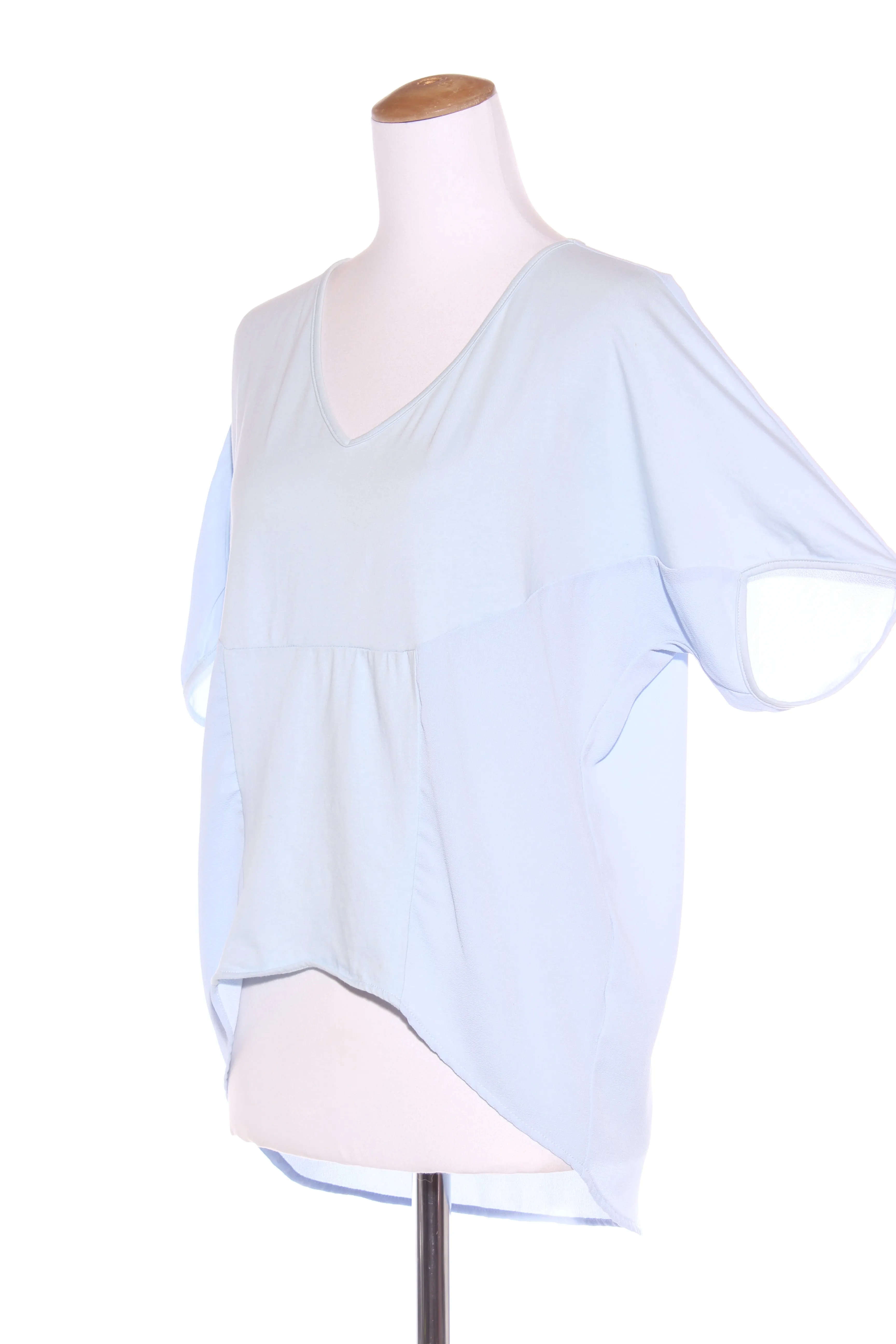 CHARLO - Baby blue panel top! 6-10
