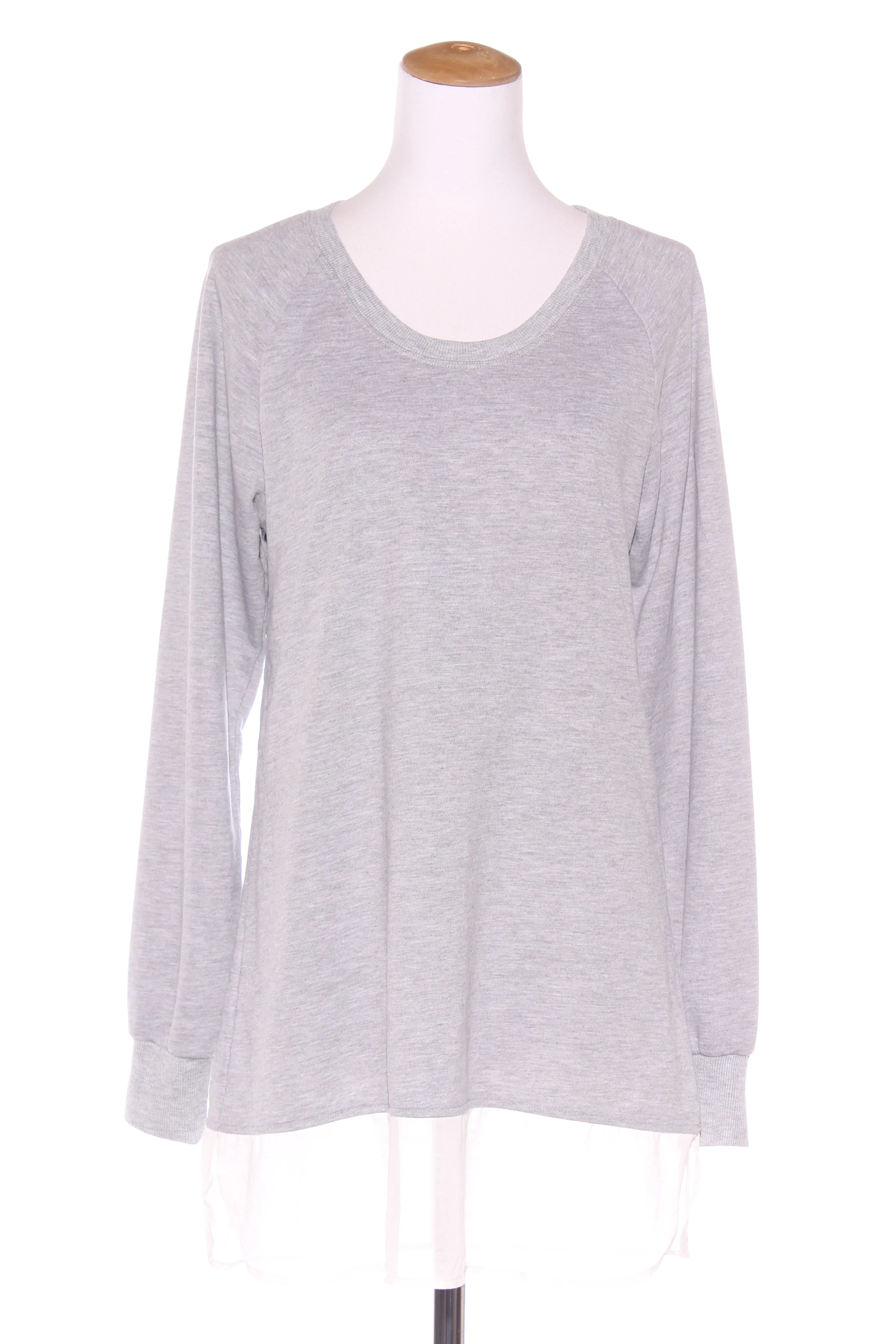 CHARLO - Chiffon hem sweater! 14