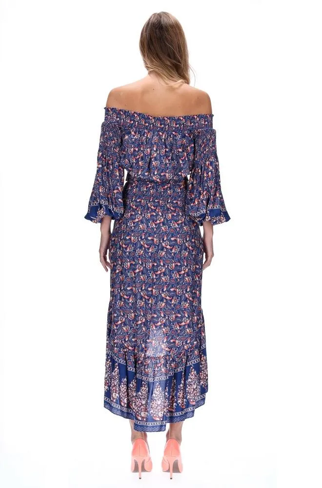 CHARLO -Paisley print billow sleeve Hayes top! 10