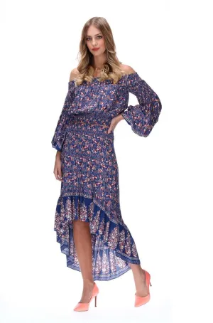 CHARLO -Paisley print billow sleeve Hayes top! 10