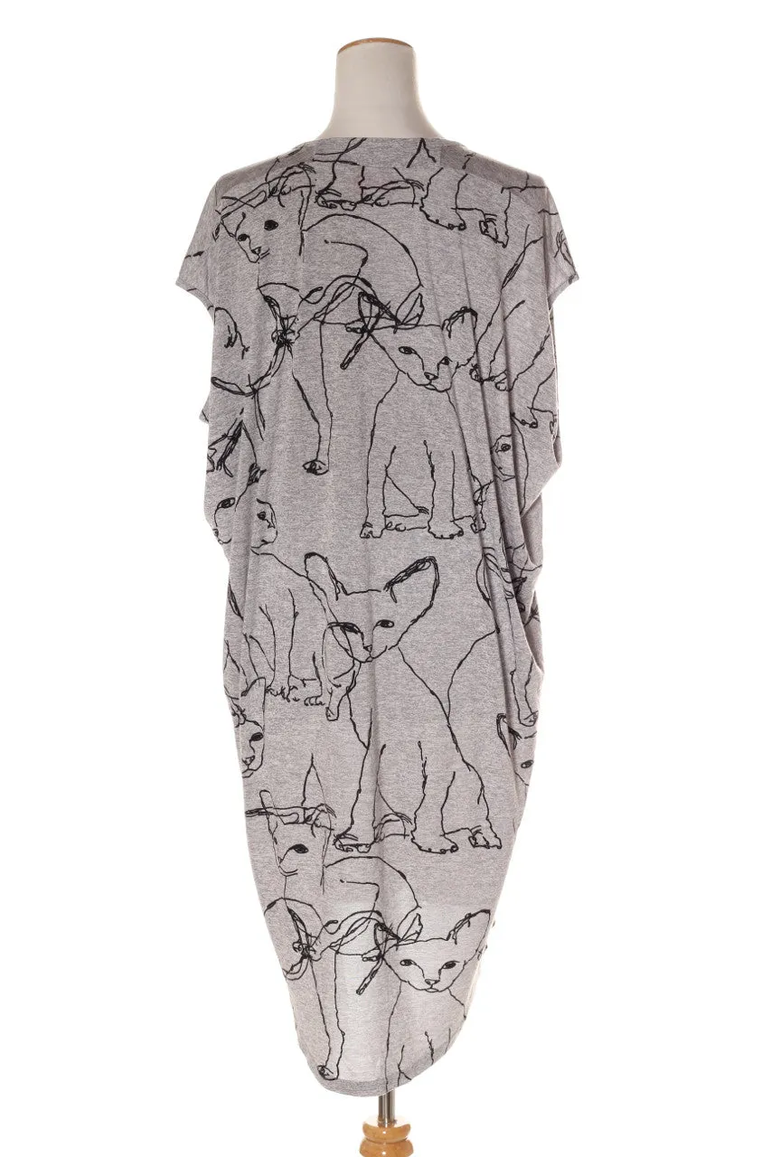 CHARLO "Cats away" dress! 6-8