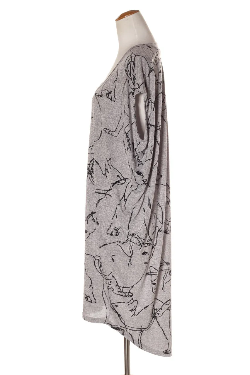 CHARLO "Cats away" dress! 6-8
