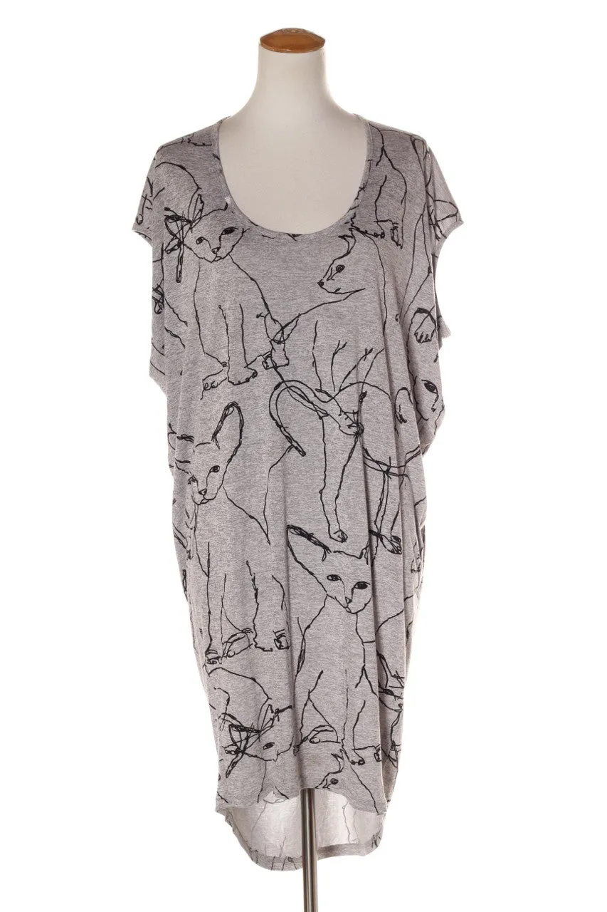 CHARLO "Cats away" dress! 6-8