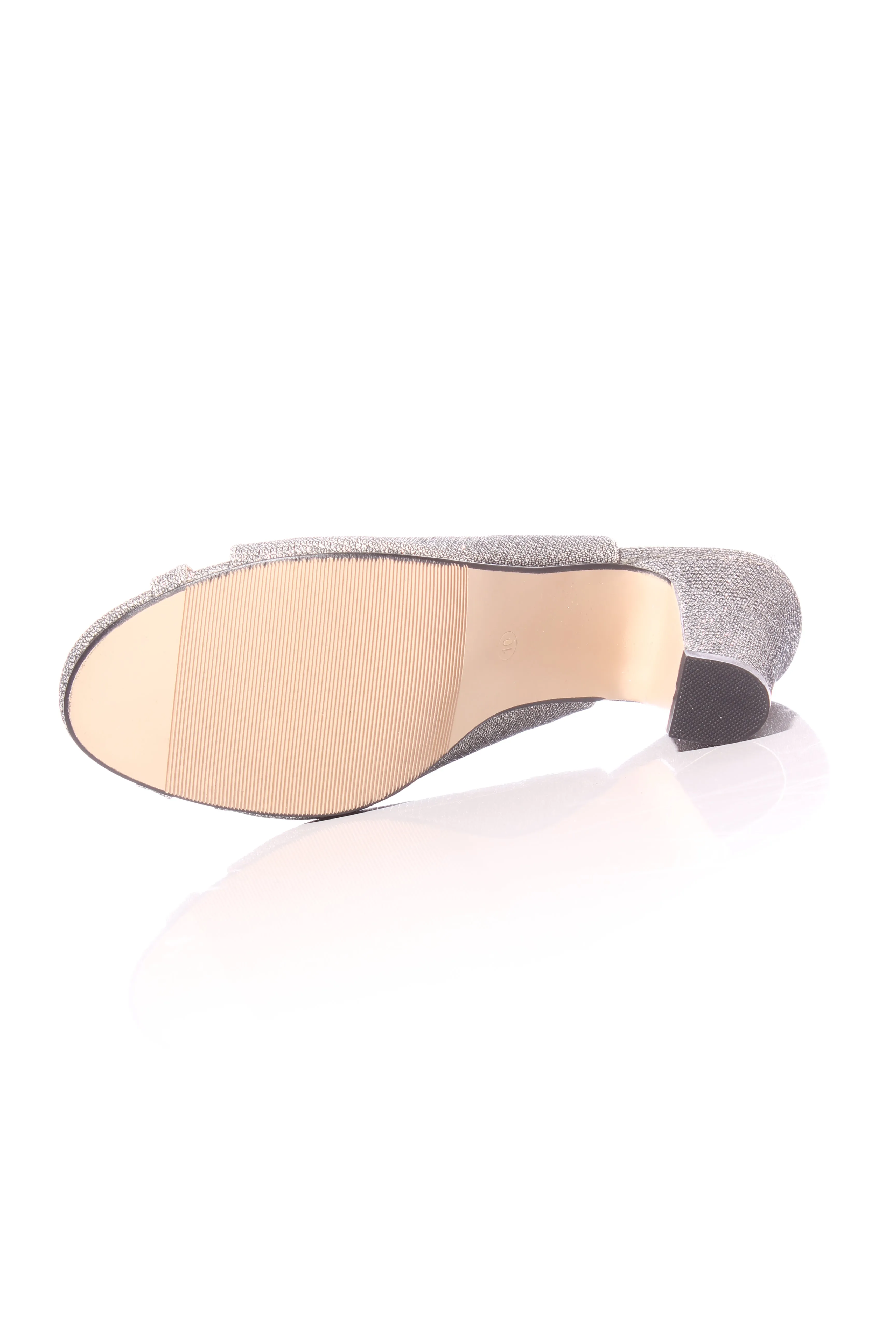 CLARICE (LN) Sparkly silver party heels! 10