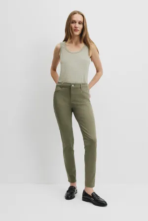 COUNTRY ROAD - Sateen jeans - Olive! 10