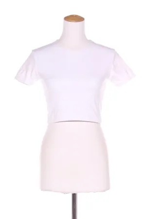 CSB - White crop workout top! 10-12