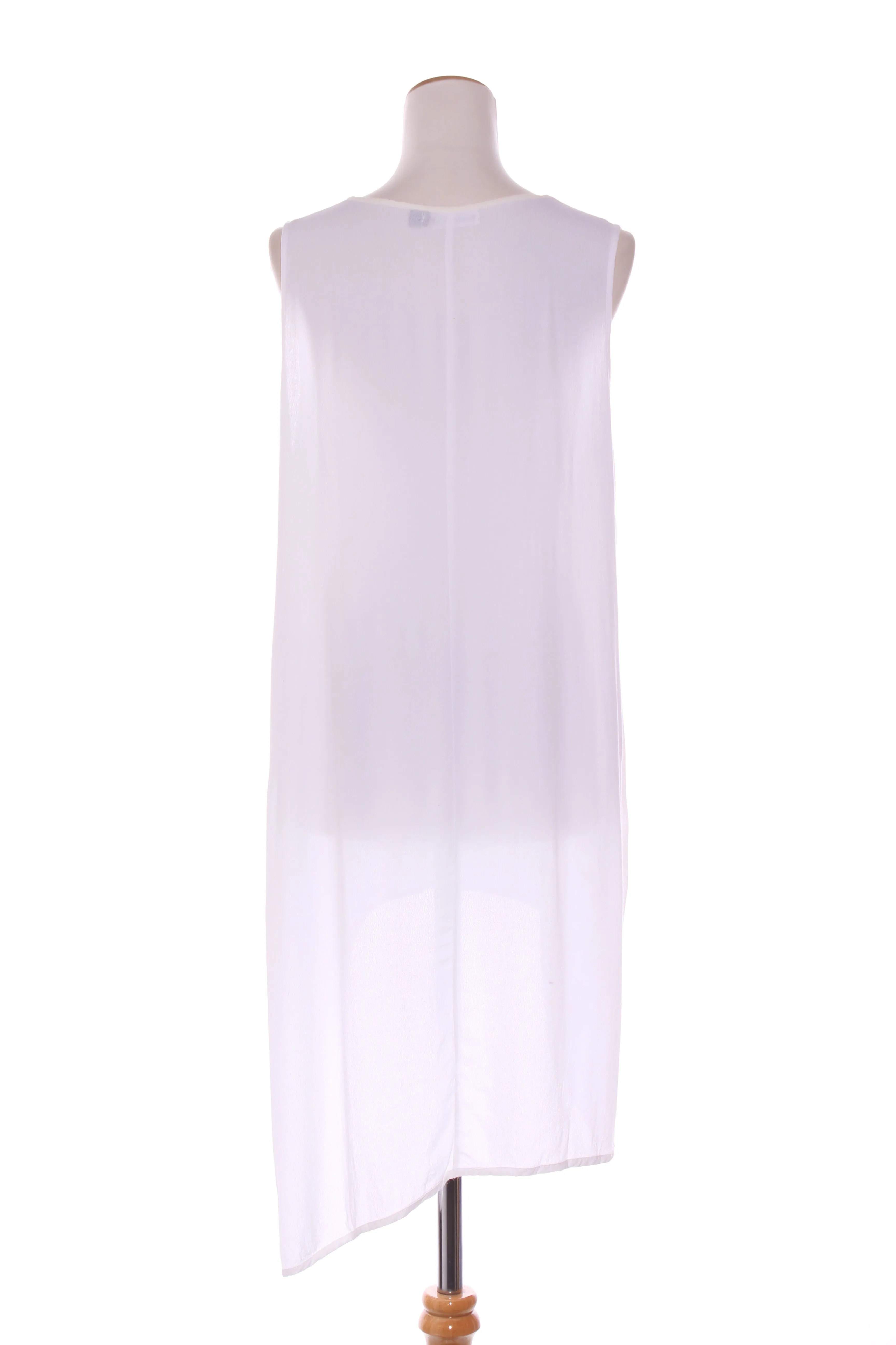 DEEANNE HOBBS (NZ) Cross print scoop hem tunic! 16-18