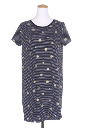 ELM - Gold spot   stripe dress! 10