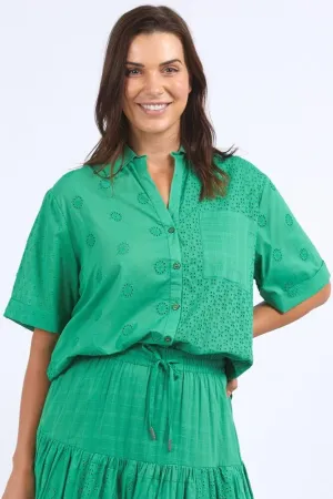 ELM (LN) Clementine broderie patchwork shirt! 14