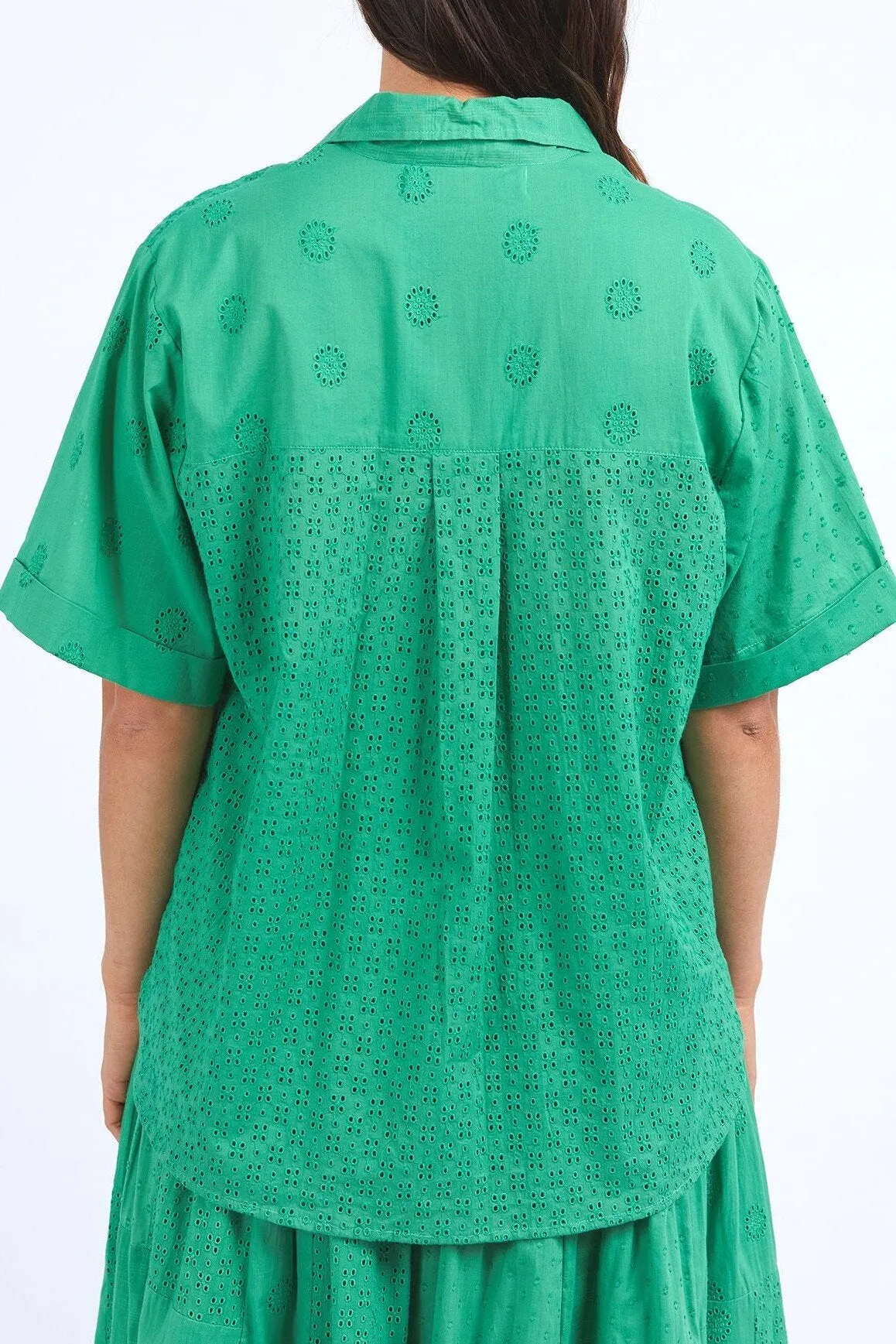 ELM (LN) Clementine broderie patchwork shirt! 14