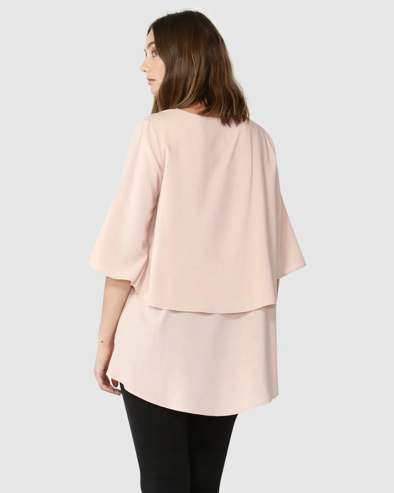 FATE   BECKER - Breezy high low hem top! 14