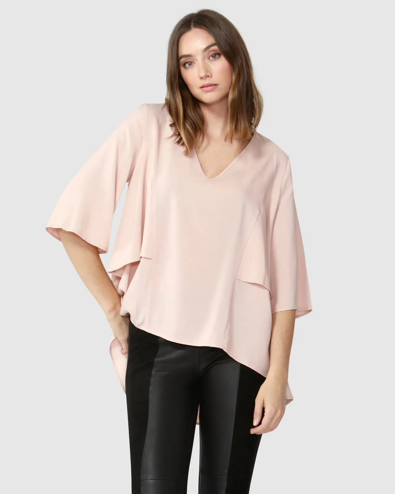 FATE   BECKER - Breezy high low hem top! 14