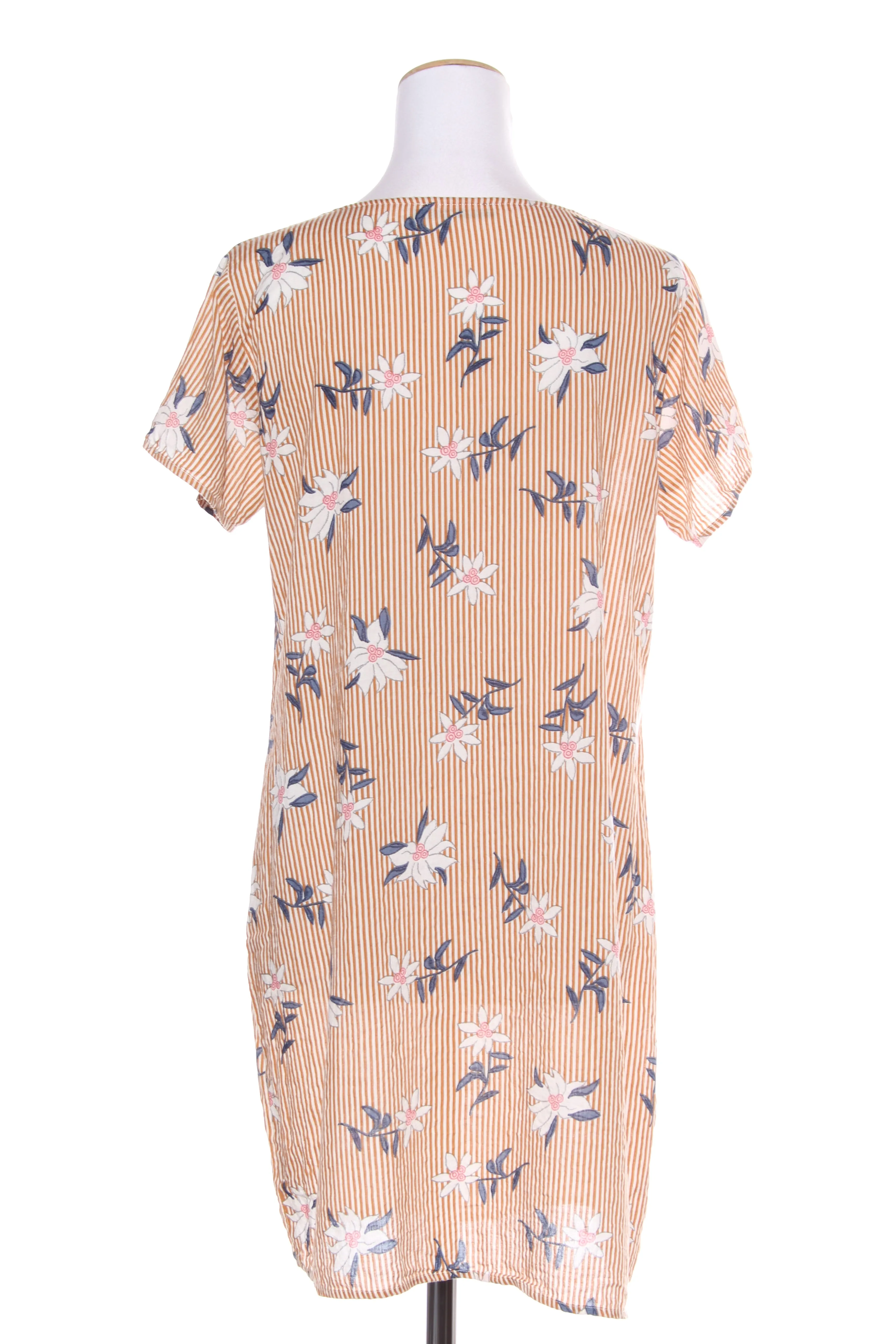 FOIL - Daisy   stripe print dress! 12