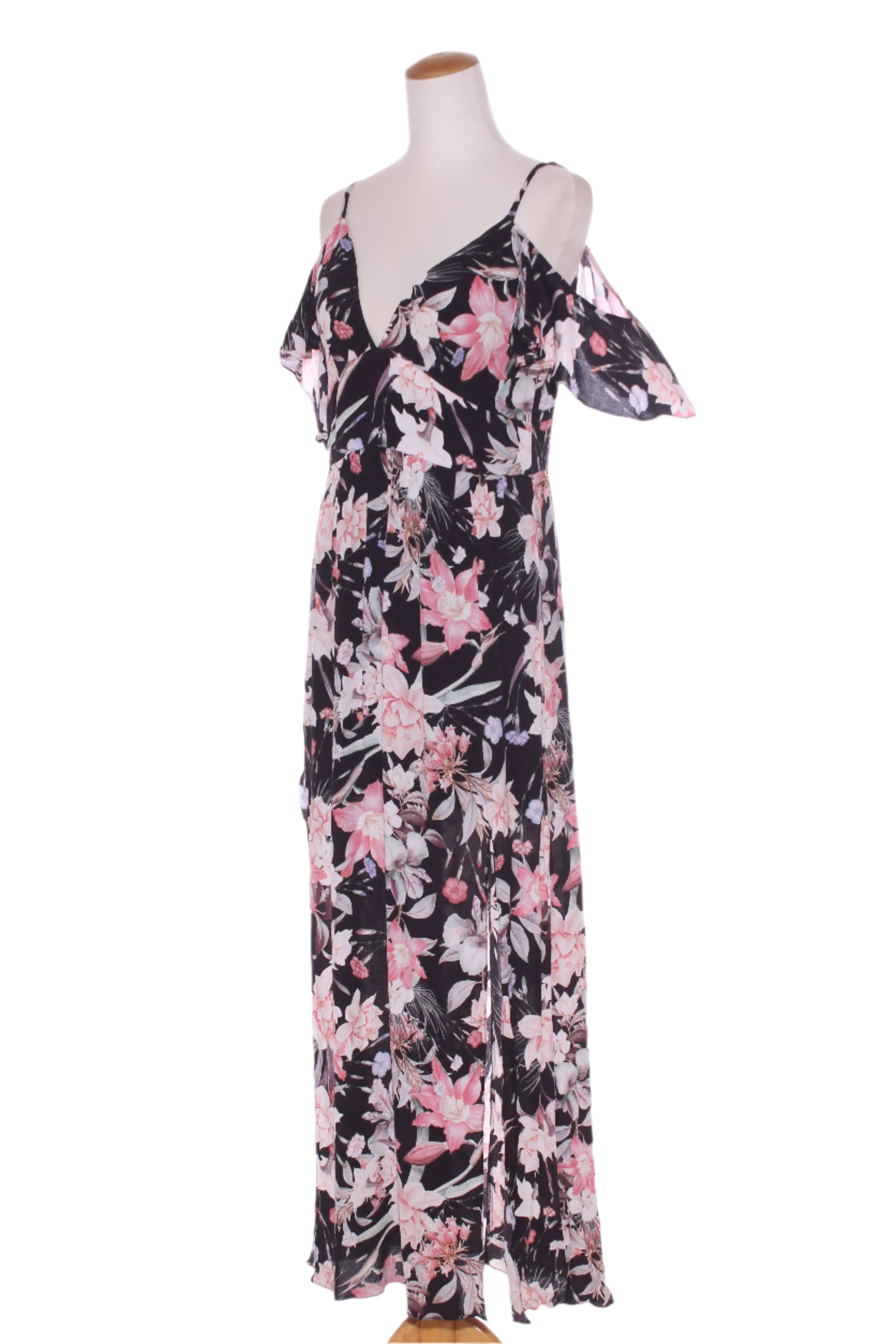 FOREVER NEW - Floral flutter sleeve maxi dress! 12