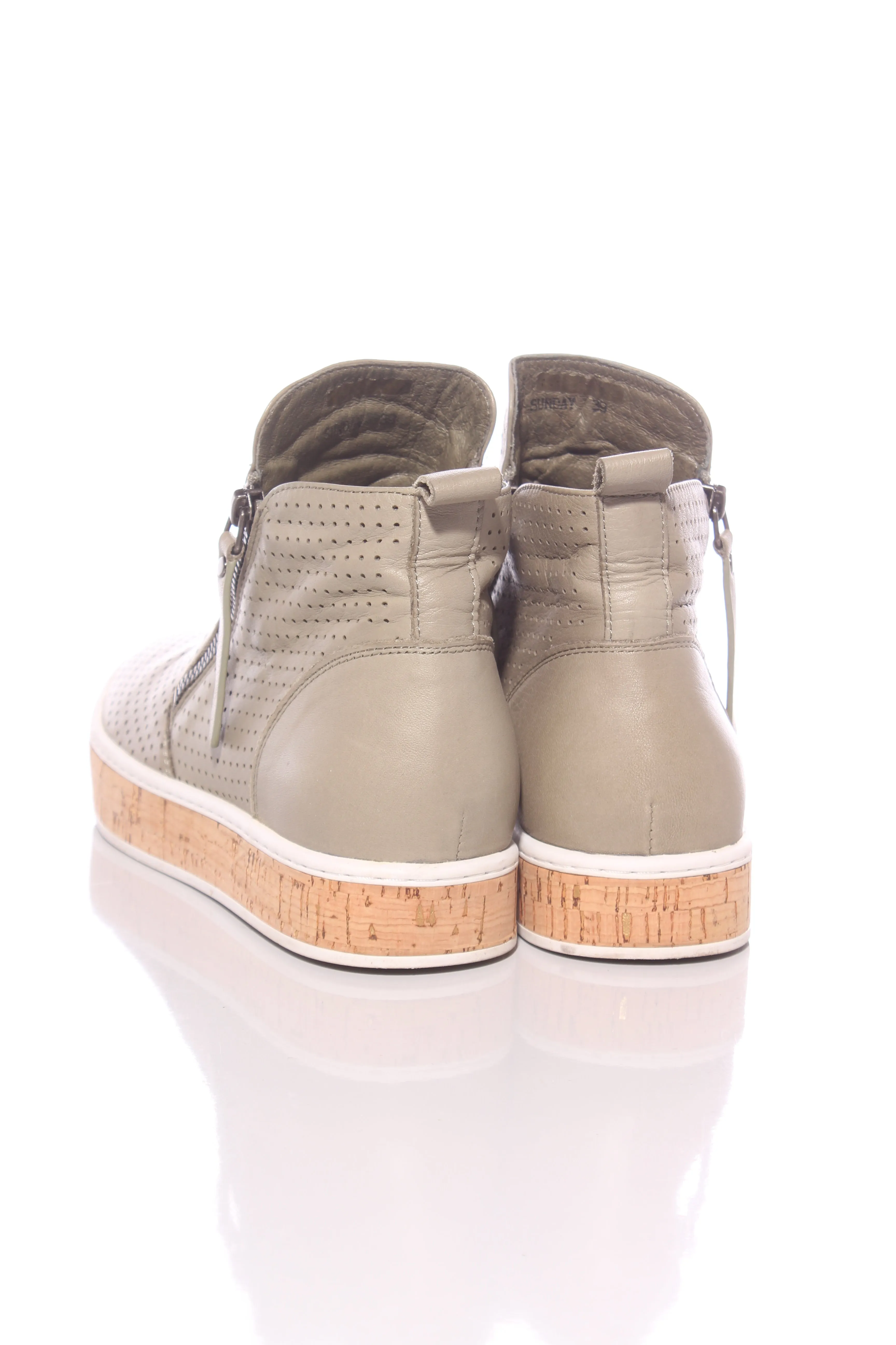 GELATO "Sunday" moss leather ankle boot! 39