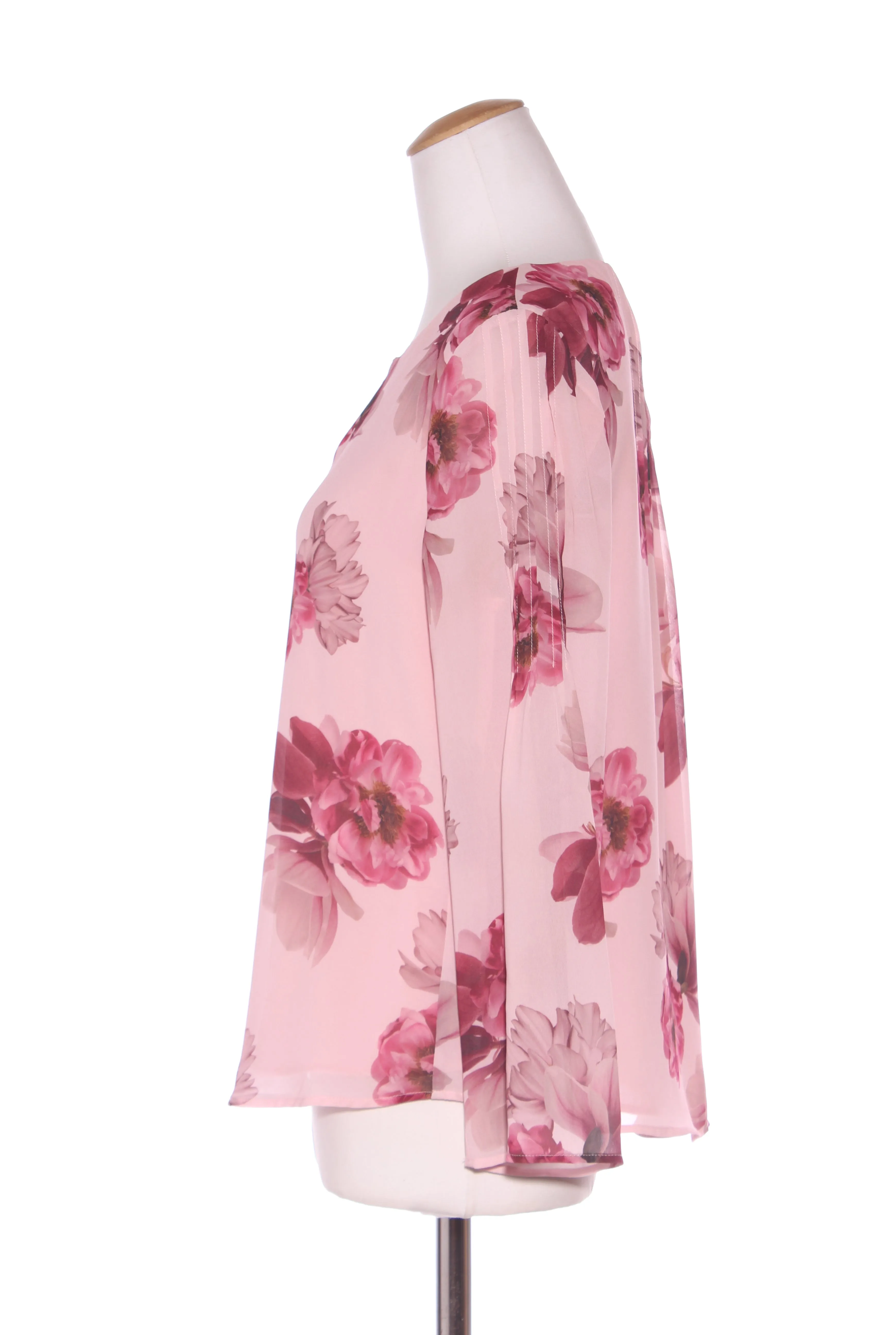 JACQUI.E - Pink lined floral top! 12