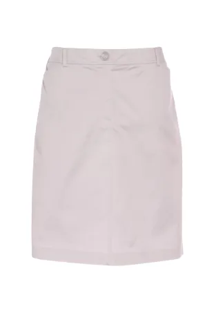 JACQUI.E - Stretch cotton pencil skirt - Dove grey! 16