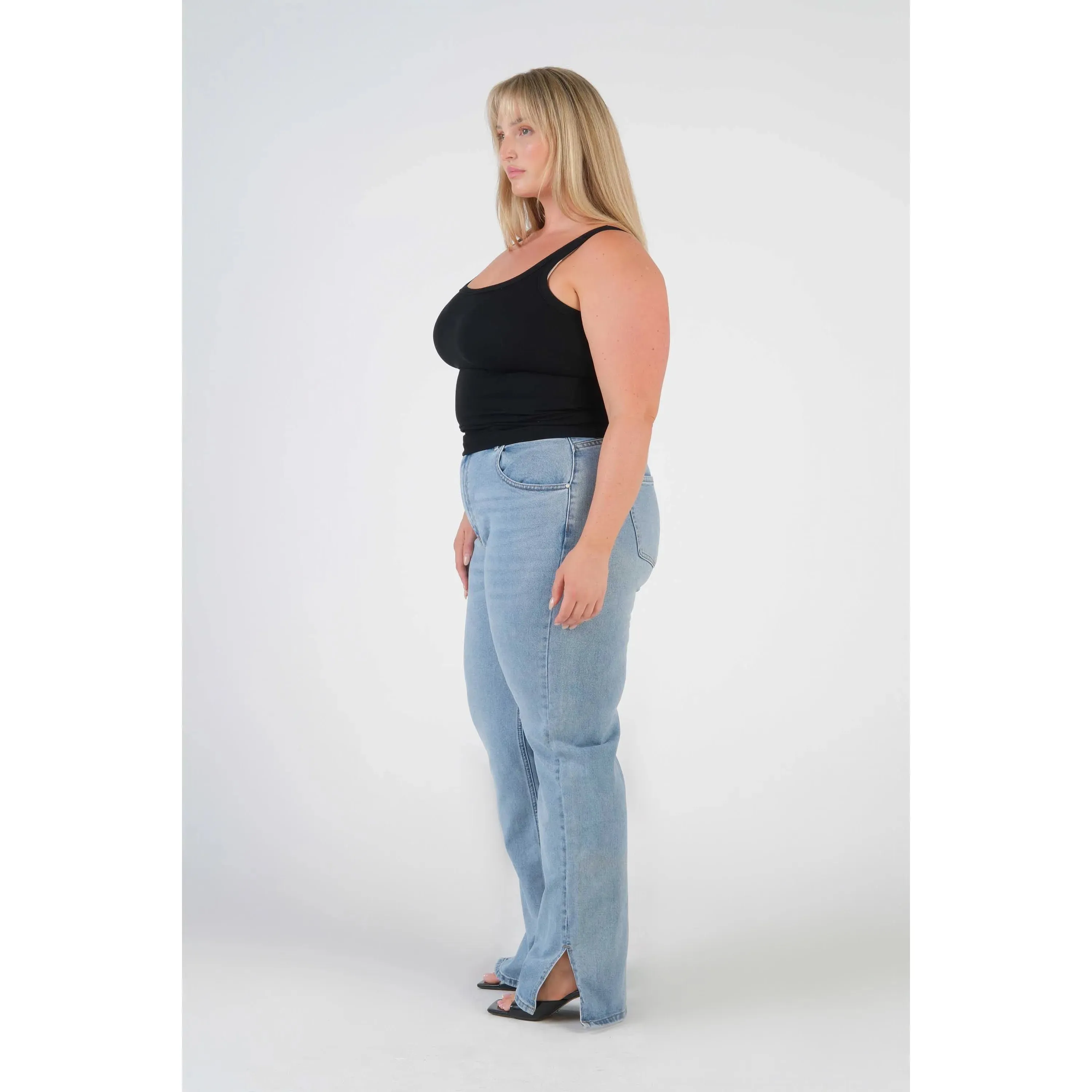 JORJA & JOSEPH - Split hem jeans! 18
