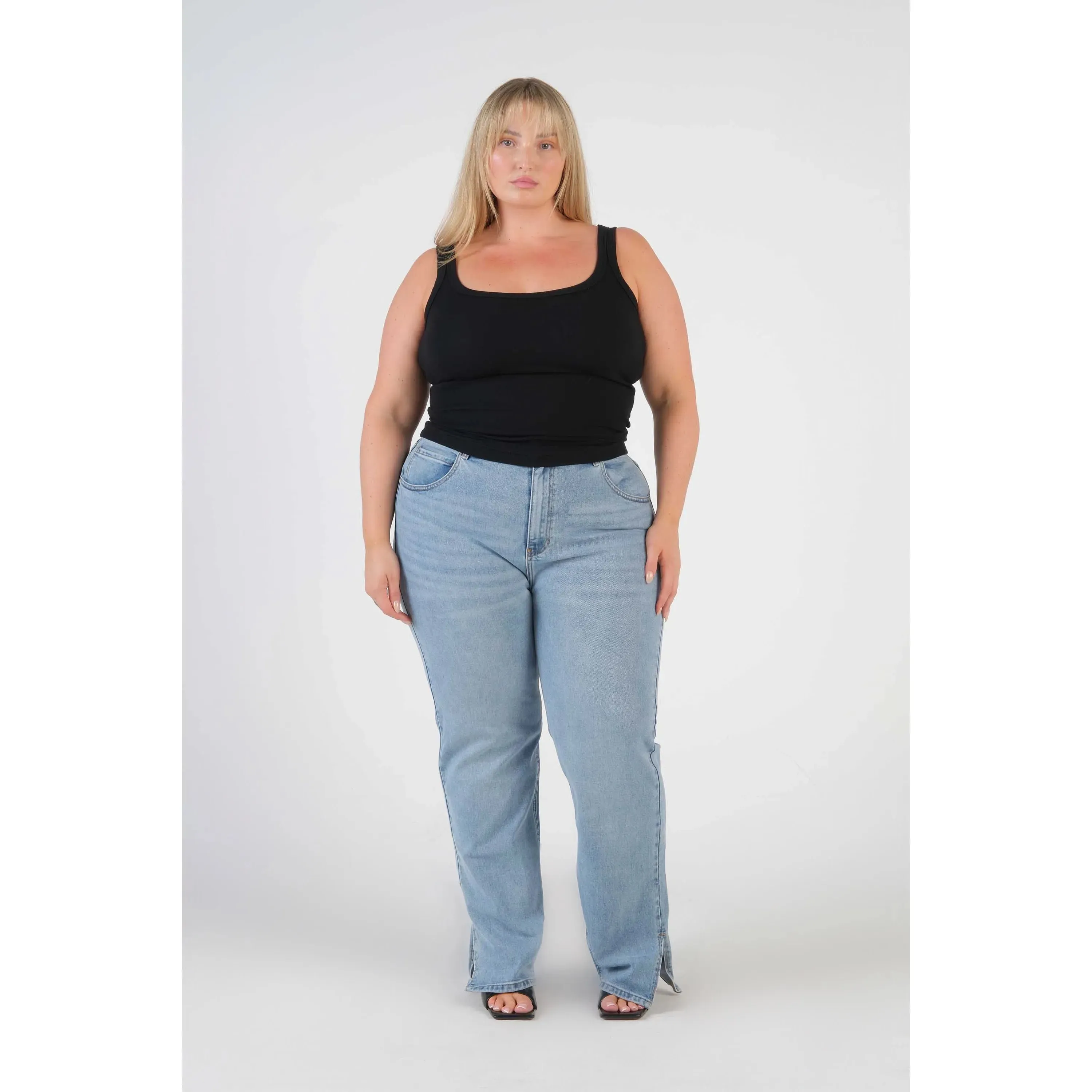 JORJA & JOSEPH - Split hem jeans! 18