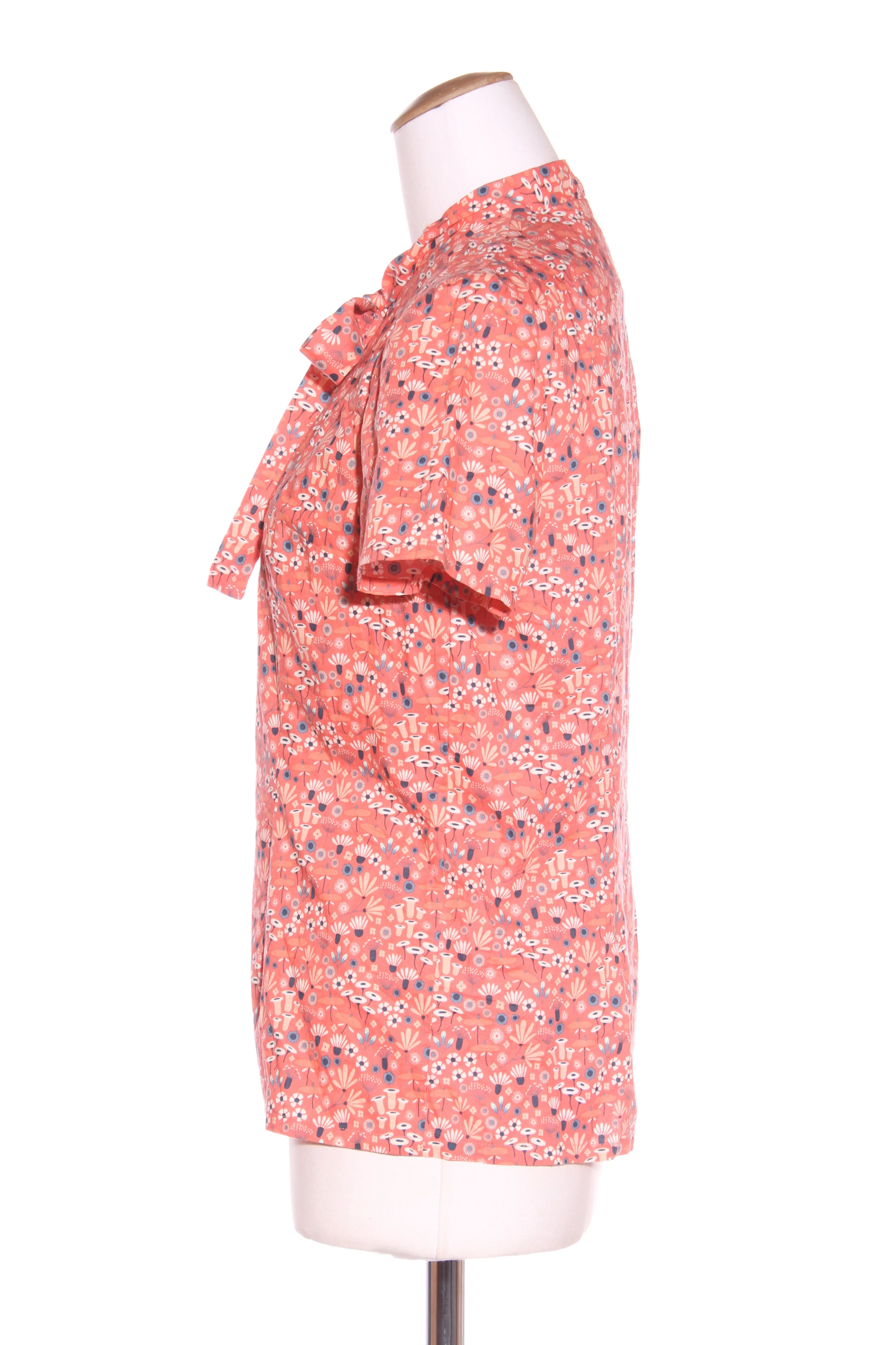 JUBILEE (NZ) Organic cotton pussybow s/s shirt! 12