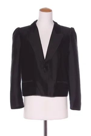 KAREN WALKER (NZ) Silk crop blazer! 12
