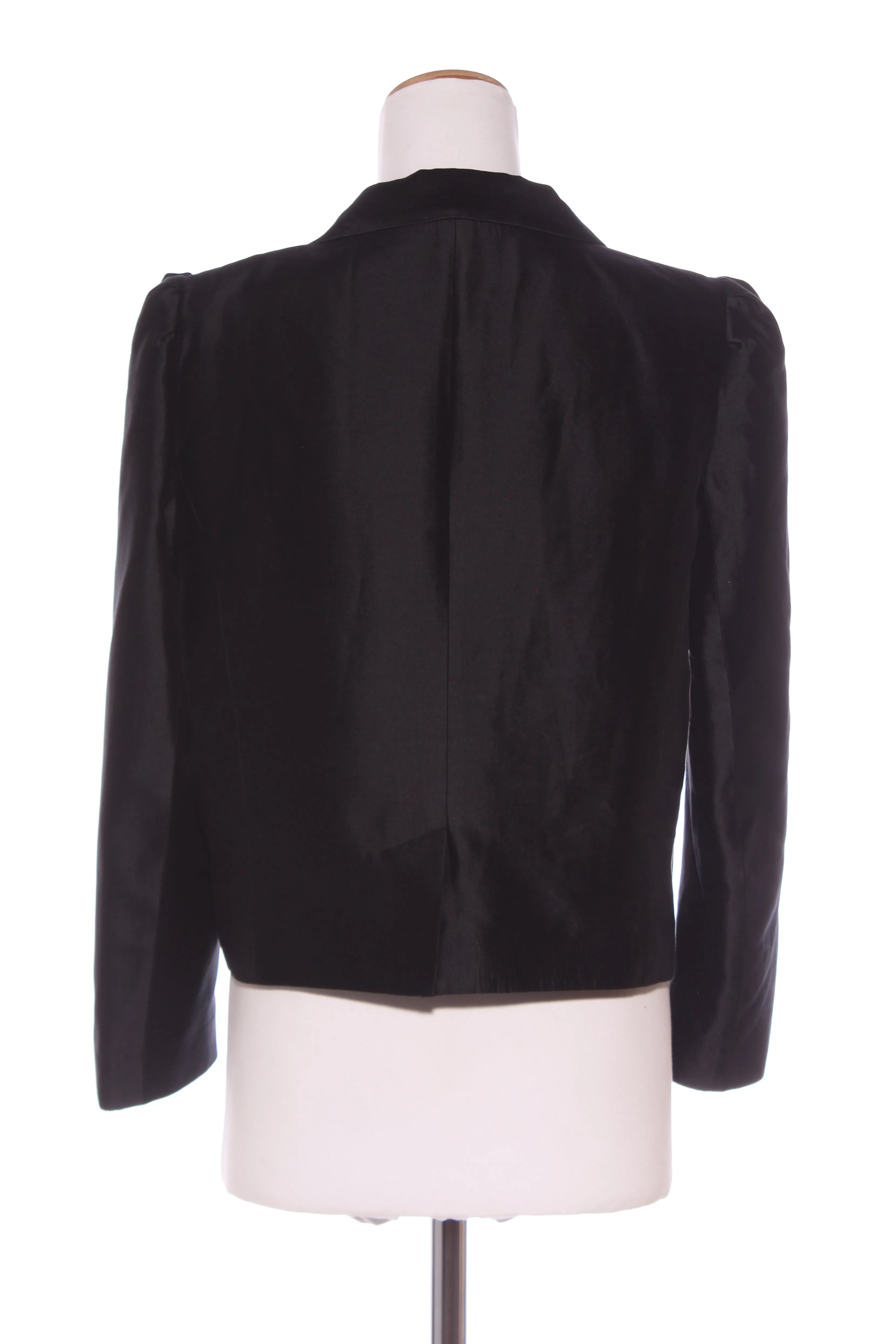 KAREN WALKER (NZ) Silk crop blazer! 12