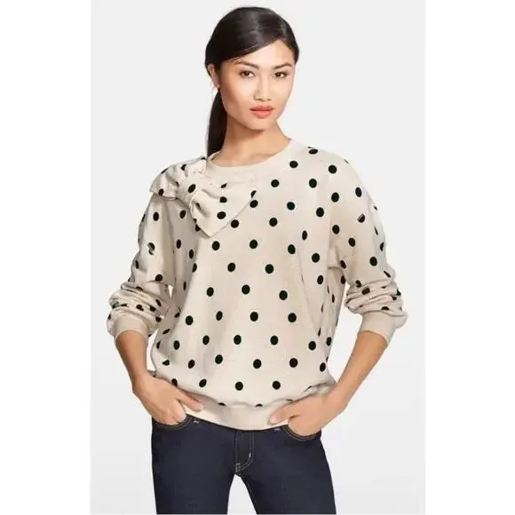 KATE SPADE - Oversized bow sweatshirt! 8-12