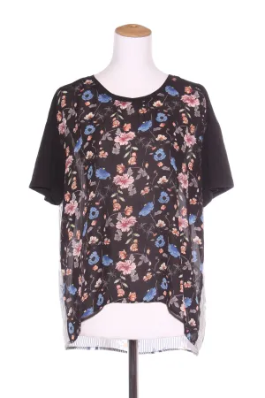 KETZ-KE - Floral   stripe panel top! 14